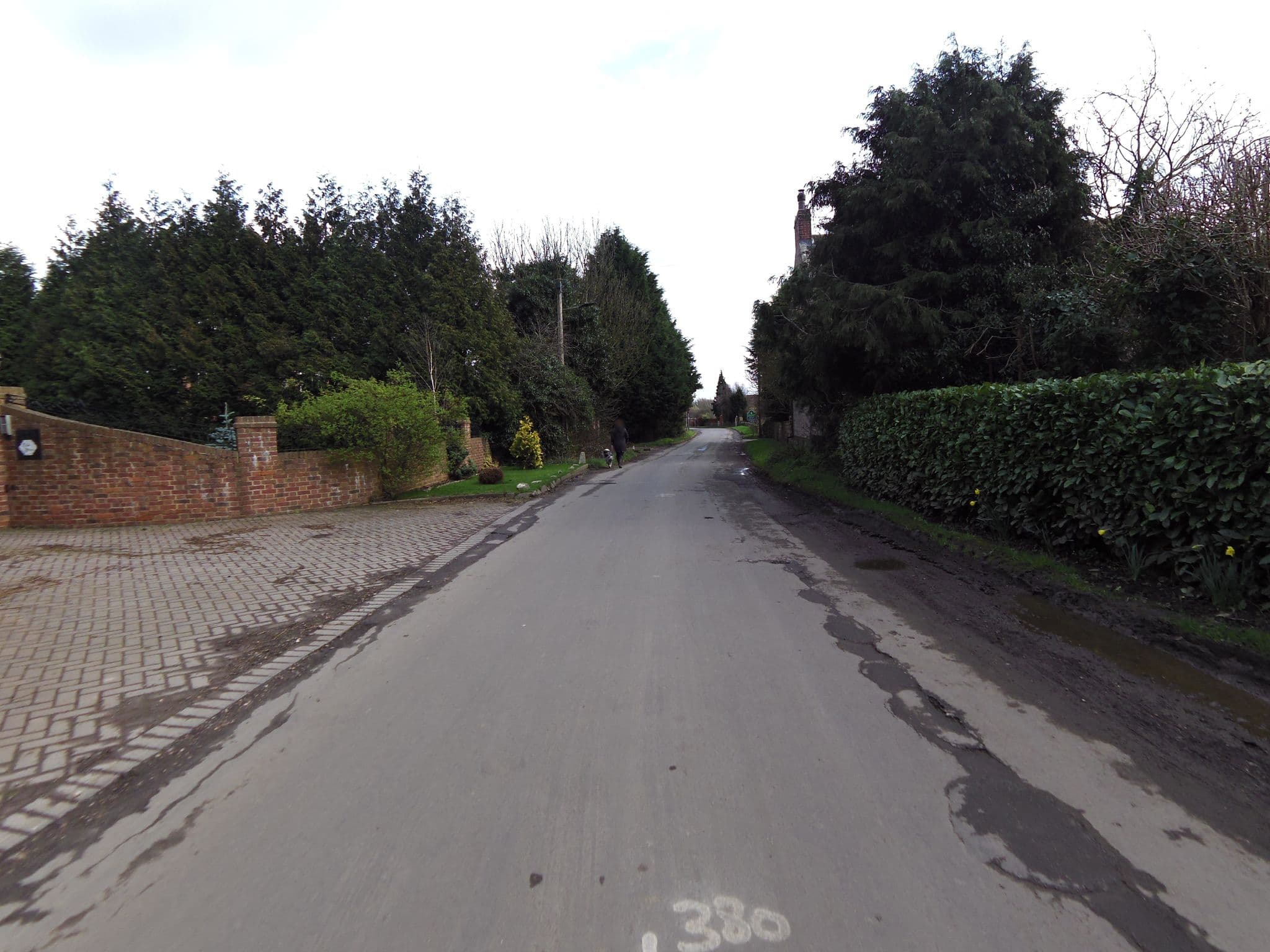 Street view near Spring Acre Cottage, Kirk Sandall — © smsm1 (CC BY-SA · Mapillary)