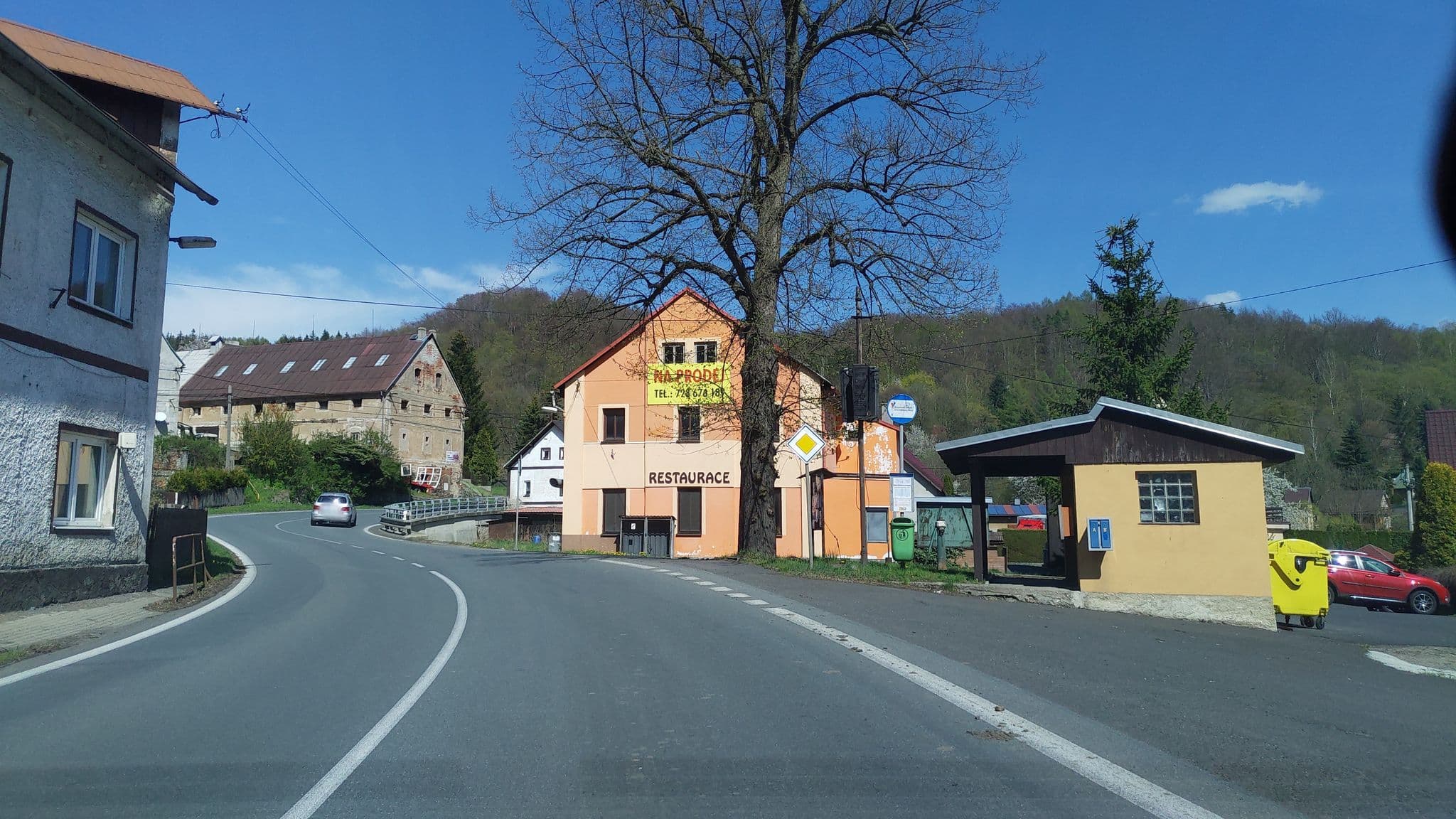 Street view near Agara, Perštejn — © ondrejsuchy (CC BY-SA · Mapillary)
