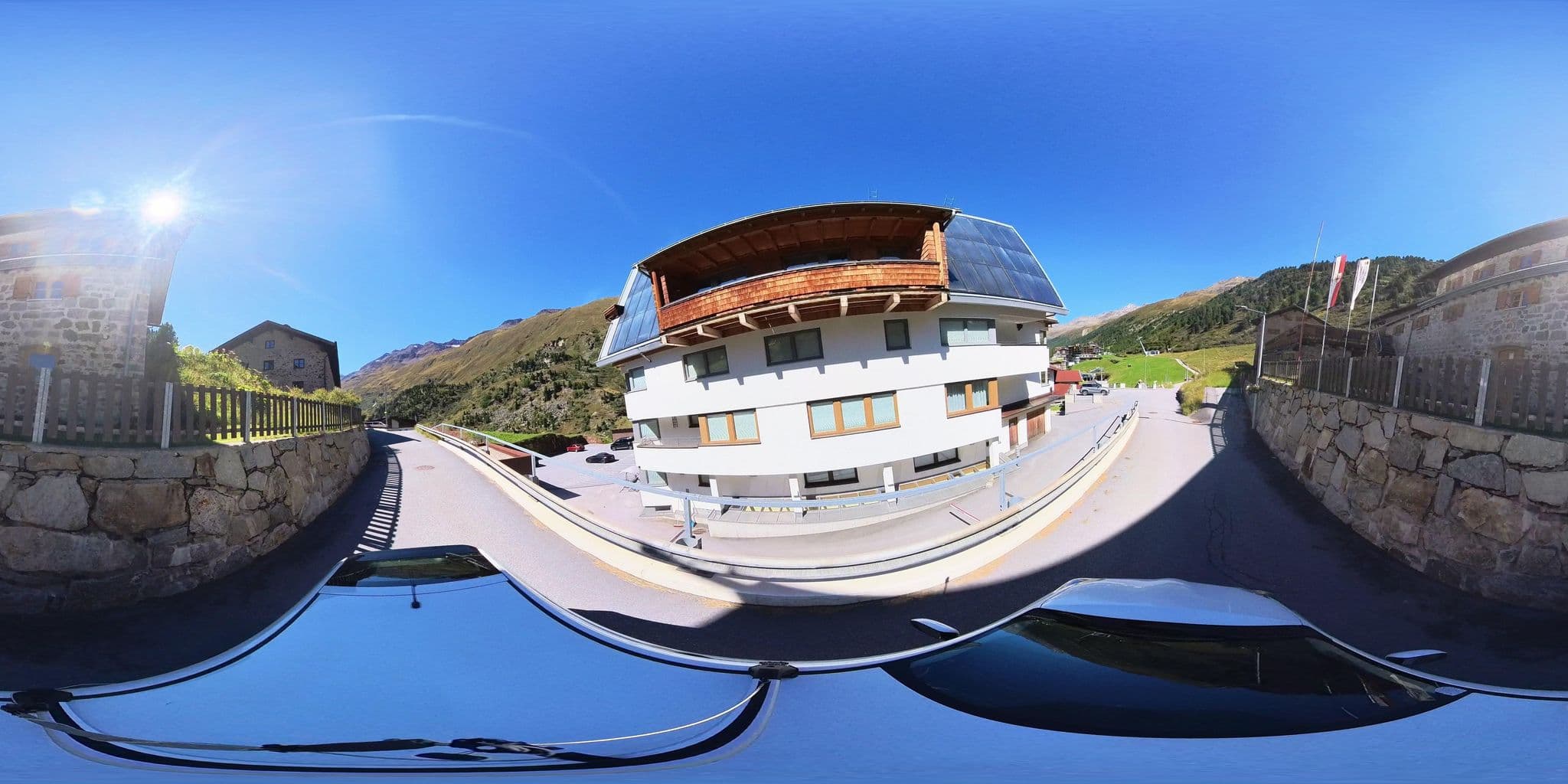 Street view near Schönblick, Sölden