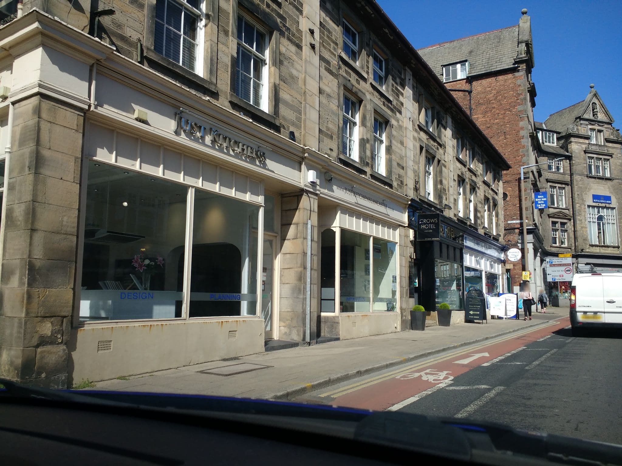 Street view near Crows Nest Hotel, Lancaster — © blind_leader (CC BY-SA · Mapillary)