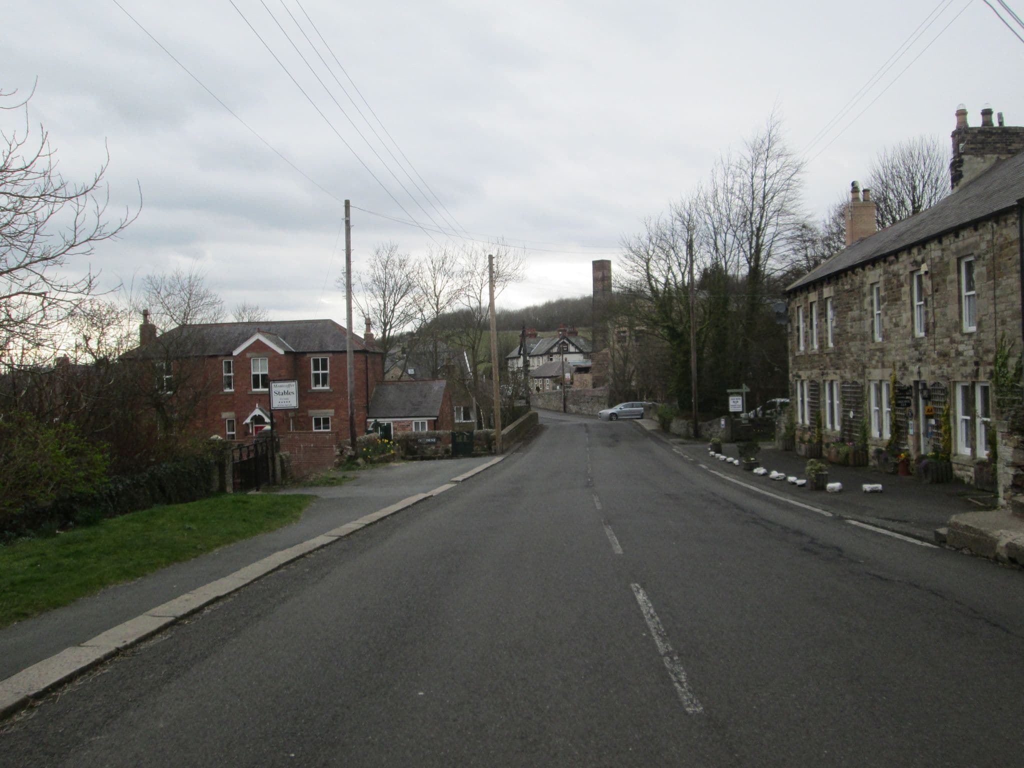 Street view near Coach House Bed & Breakfast, Haydon Bridge — © dudone (CC BY-SA · Mapillary)