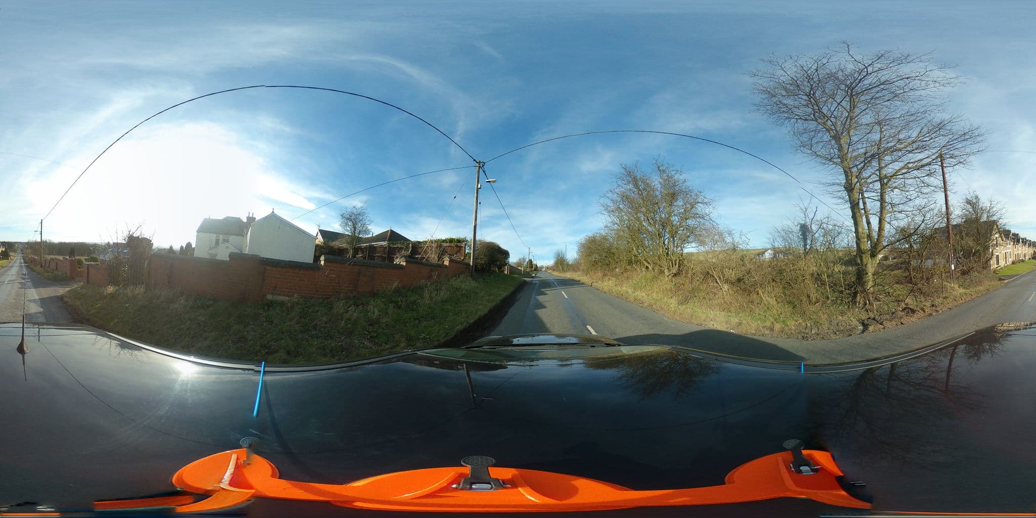 Street view near Dowfold House Bed & Breakfast, Crook — © stevenhorner (CC BY-SA · Mapillary)