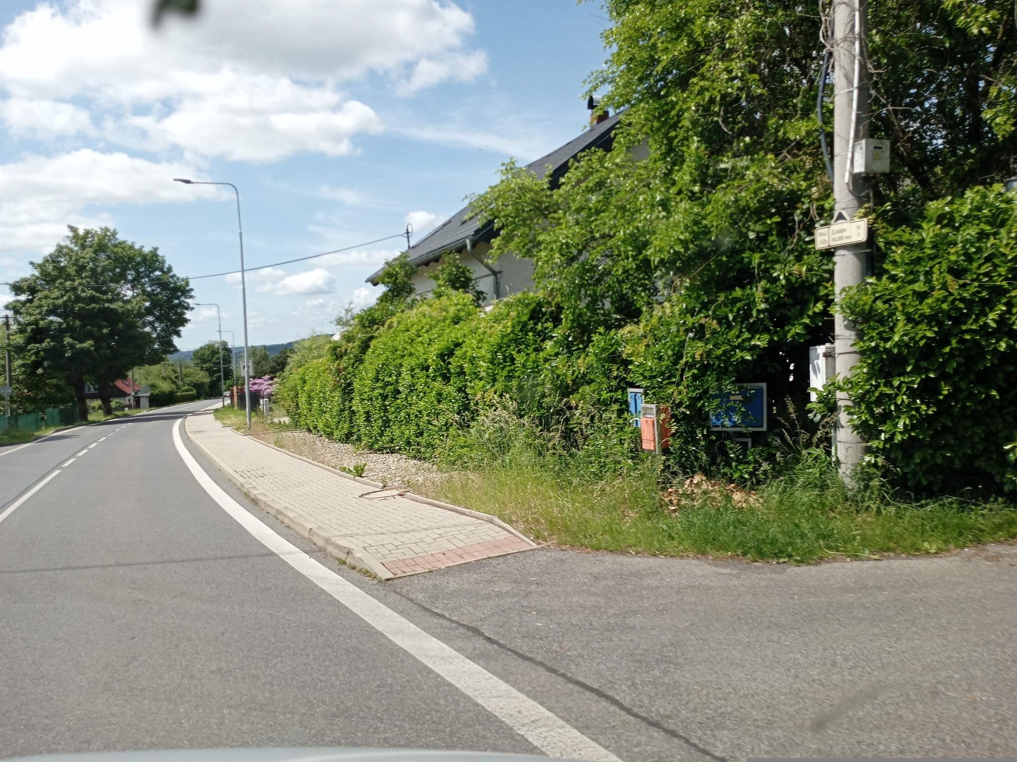 Street view near Zamecek, Rumburk — © atze02 (CC BY-SA · Mapillary)