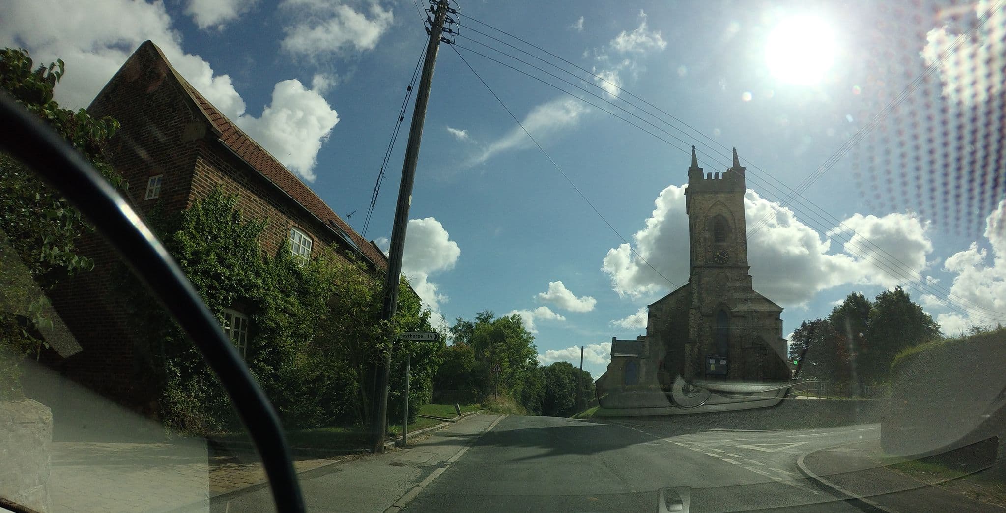 Street view near The Bluebell Hotel & Spa, Boroughbridge — © hobgoblin (CC BY-SA · Mapillary)