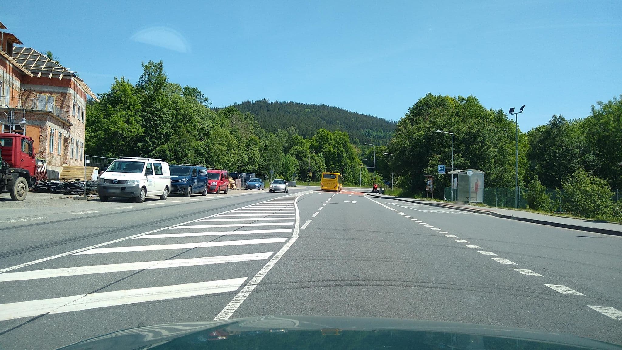 Street view near Hotel Zavadilka, Prostřední Bečva — © wegavision (CC BY-SA · Mapillary)