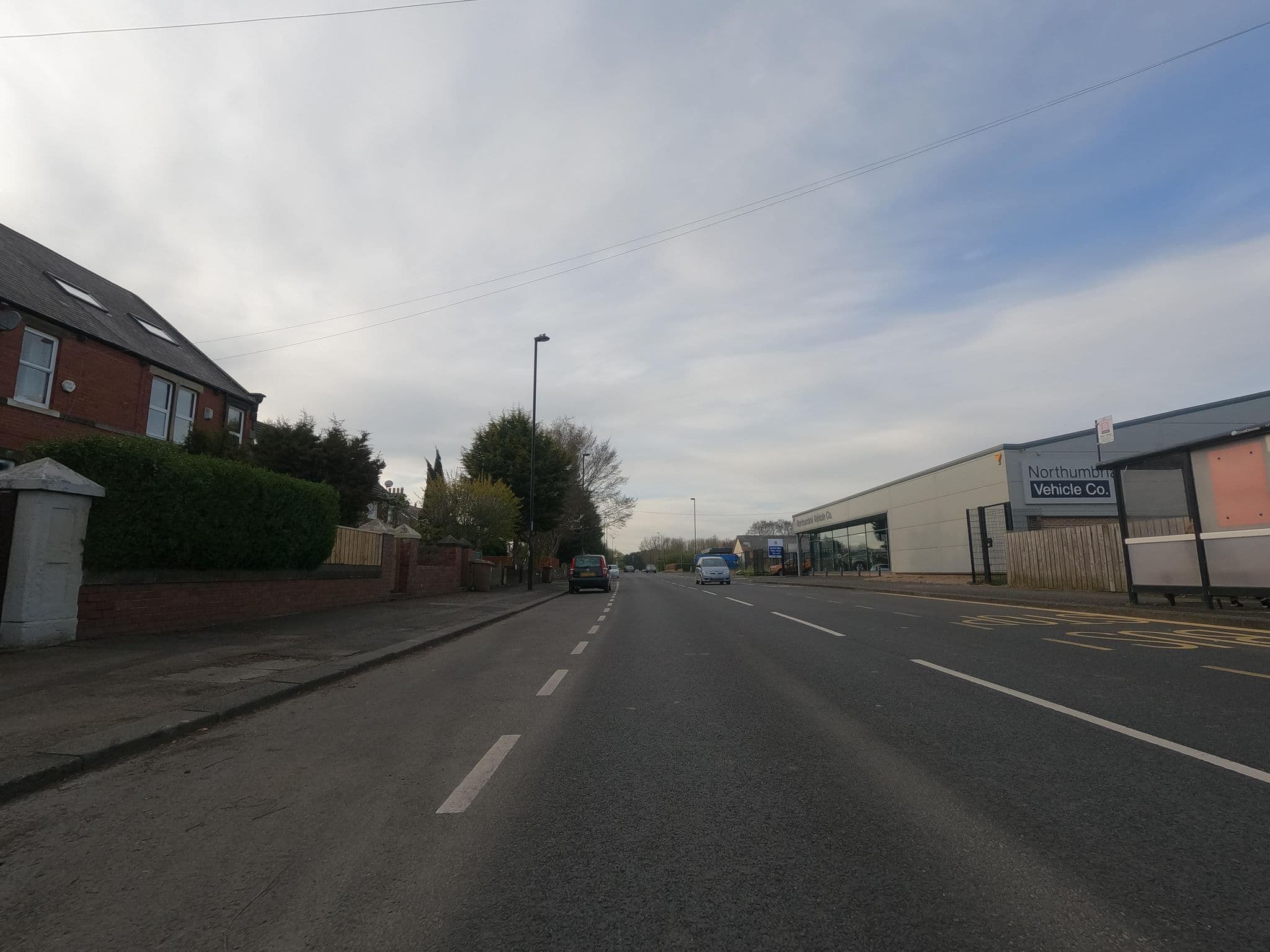Street view near Beauty at the Inn, Wideopen — © floatingboater (CC BY-SA · Mapillary)
