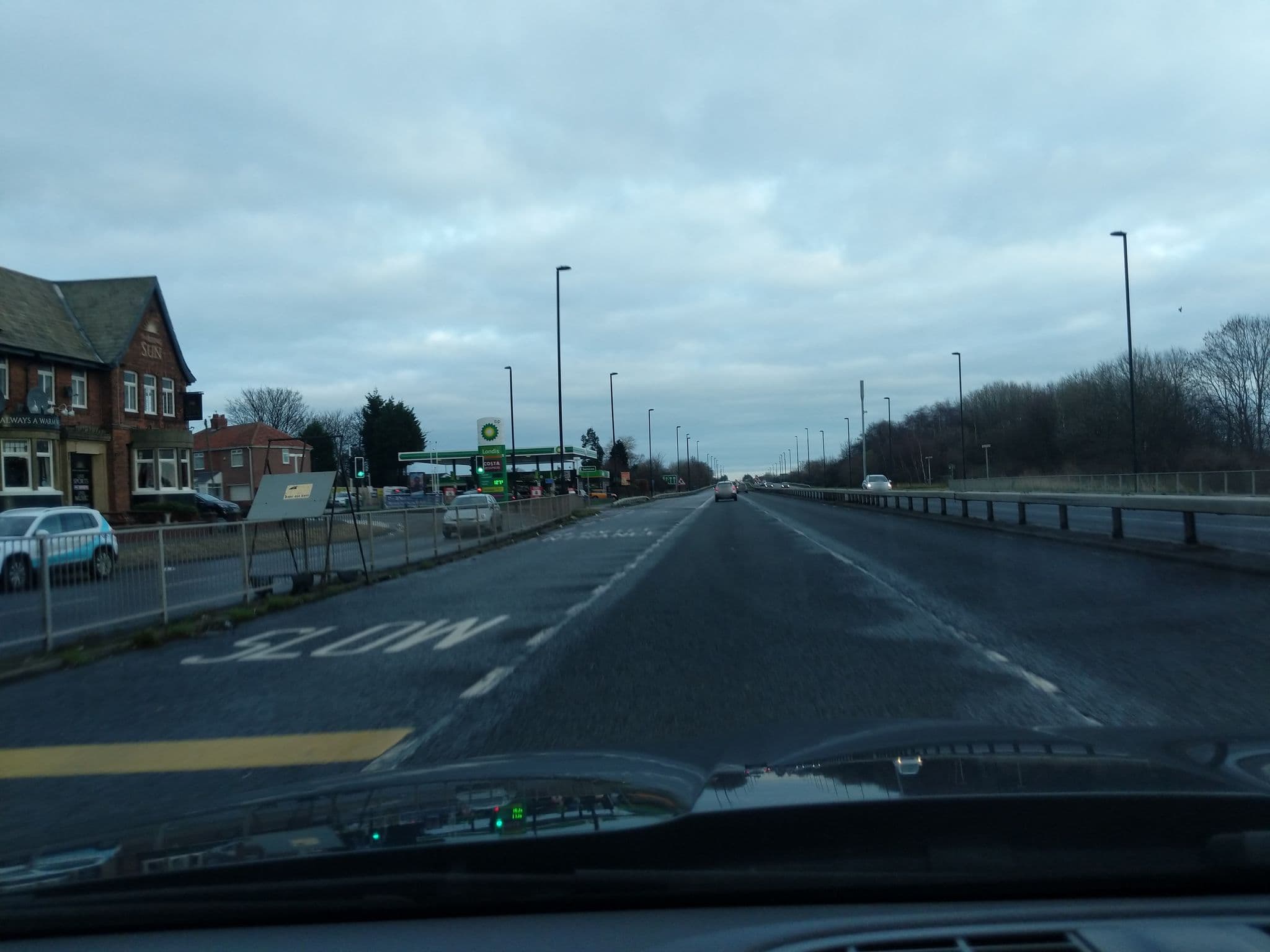 Street view near Menzies Silverlink Park, Wallsend — © floatingboater (CC BY-SA · Mapillary)