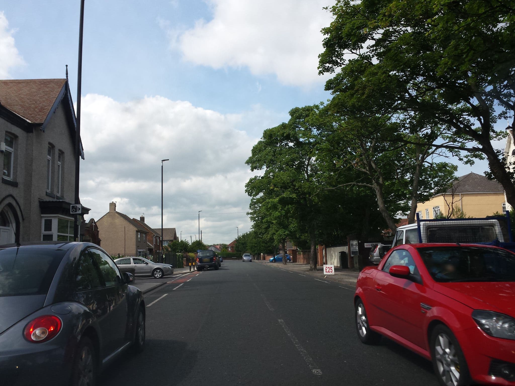 Street view near Aarondale Guest House, Hartlepool — © rudolfmayer (CC BY-SA · Mapillary)