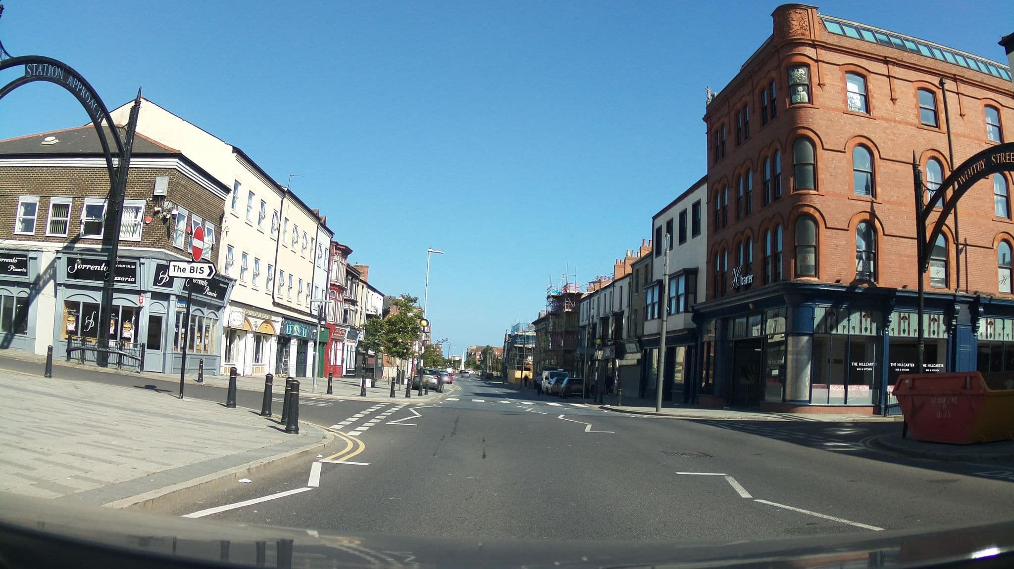 Street view near Hillgate Hotel, Hartlepool — © southglos (CC BY-SA · Mapillary)