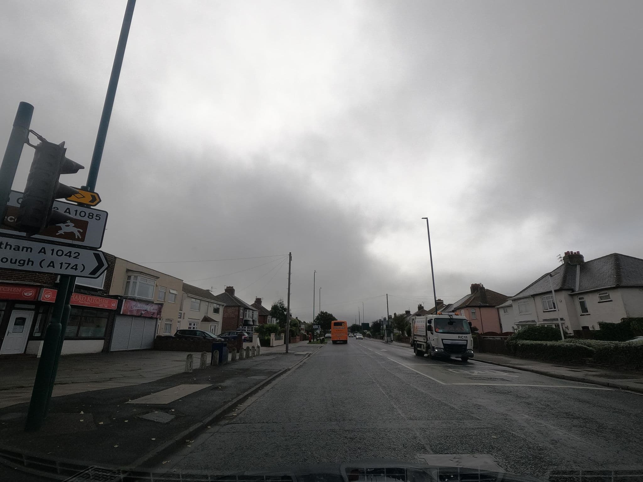 Street view near Dovehouses, Redcar — © floatingboater (CC BY-SA · Mapillary)