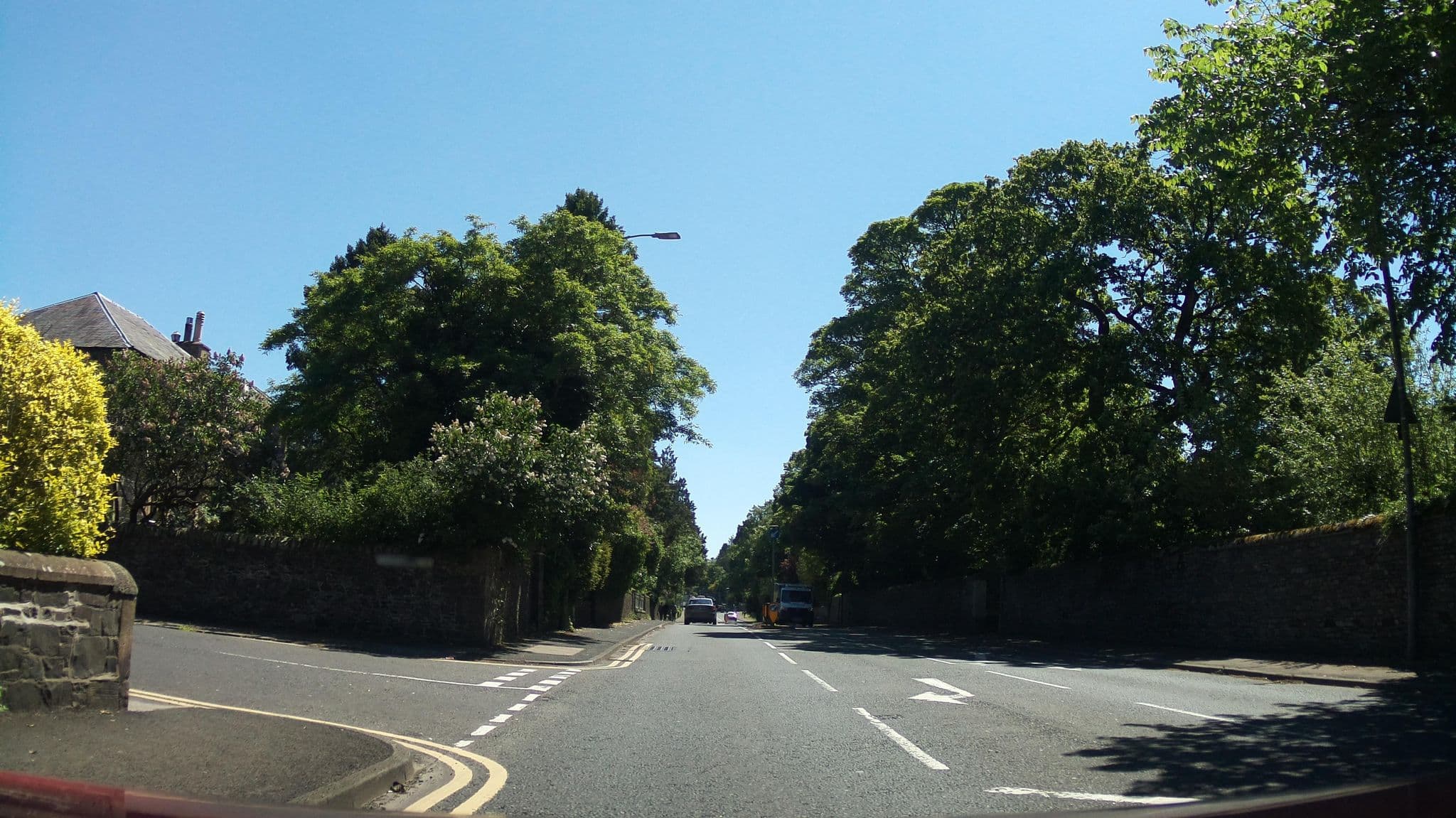Street view near Tara Guest House, Galashiels — © southglos (CC BY-SA · Mapillary)