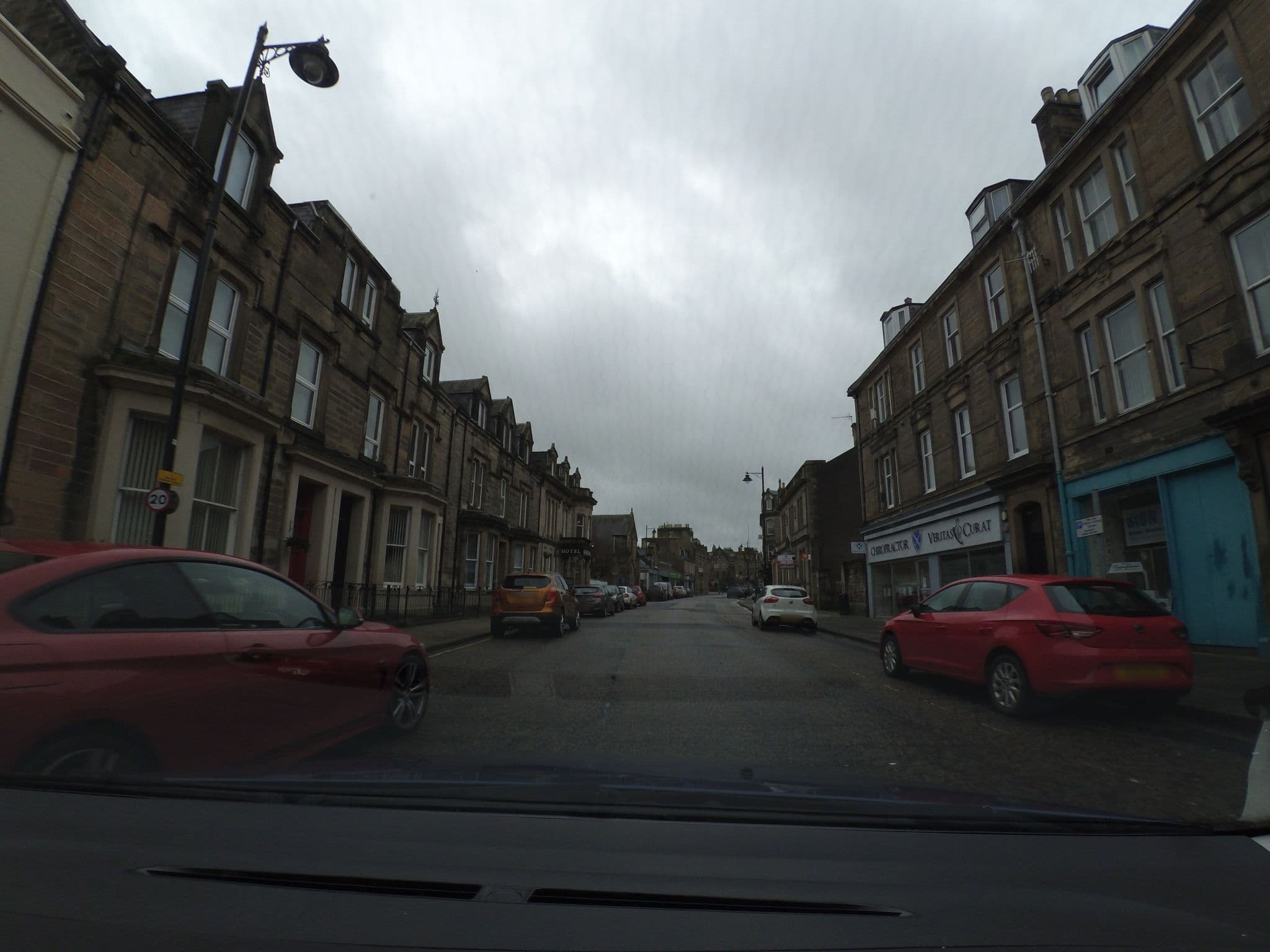 Street view near Horse and Hound Country Inn, Hawick — © fluffyduck (CC BY-SA · Mapillary)