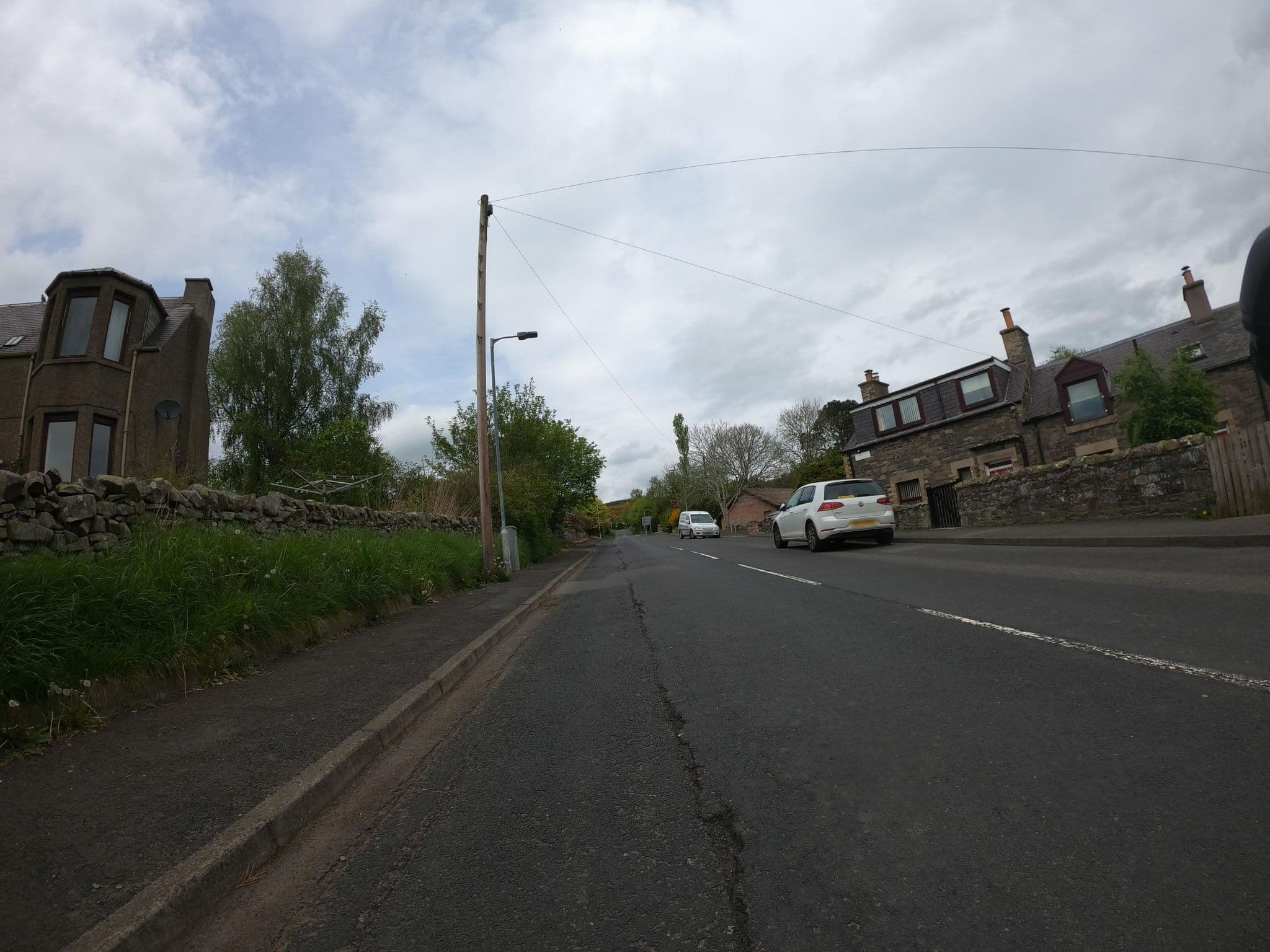 Street view near Juniper Cottage, Galashiels — © plexi32 (CC BY-SA · Mapillary)