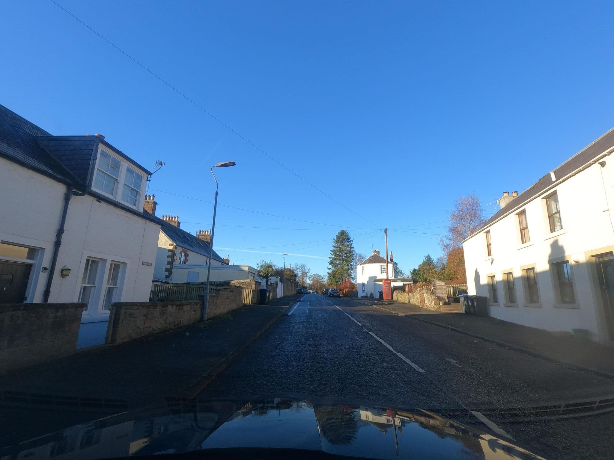 Street view near Fauhope Country House, Melrose — © floatingboater (CC BY-SA · Mapillary)