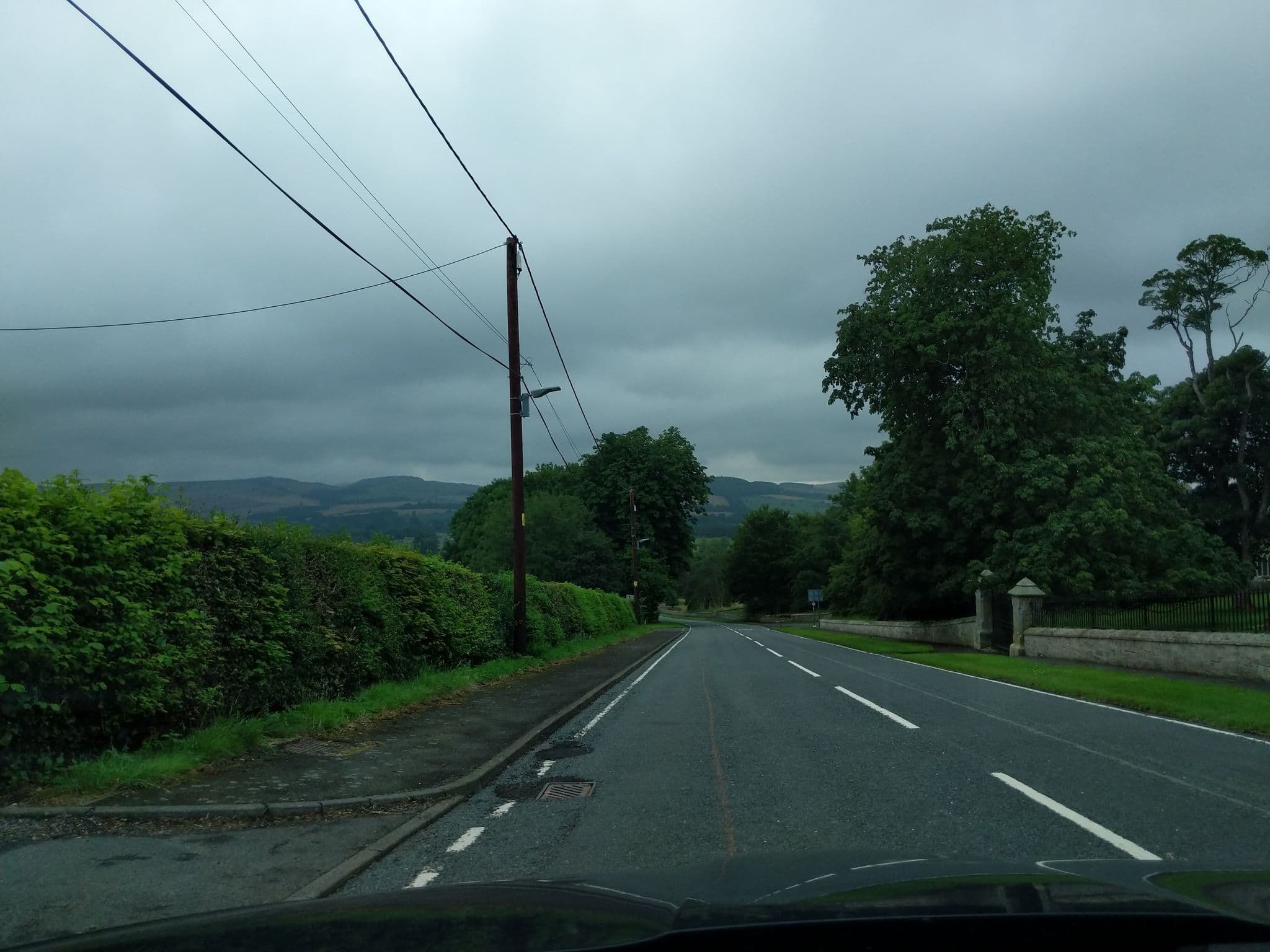 Street view near The Estate House, Wooler — © floatingboater (CC BY-SA · Mapillary)