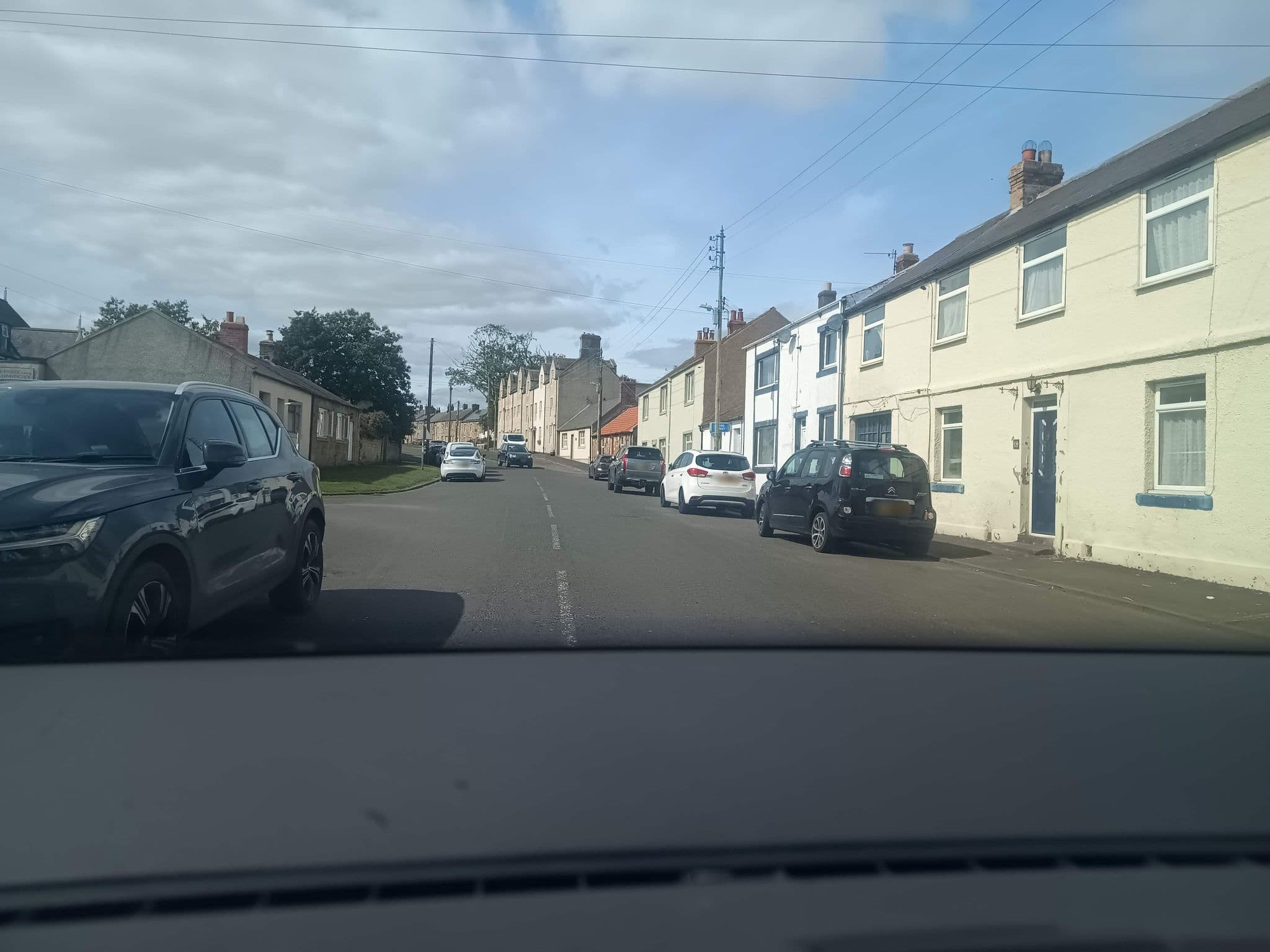 Street view near Apple Tree Cottage, Belford — © zuse (CC BY-SA · Mapillary)