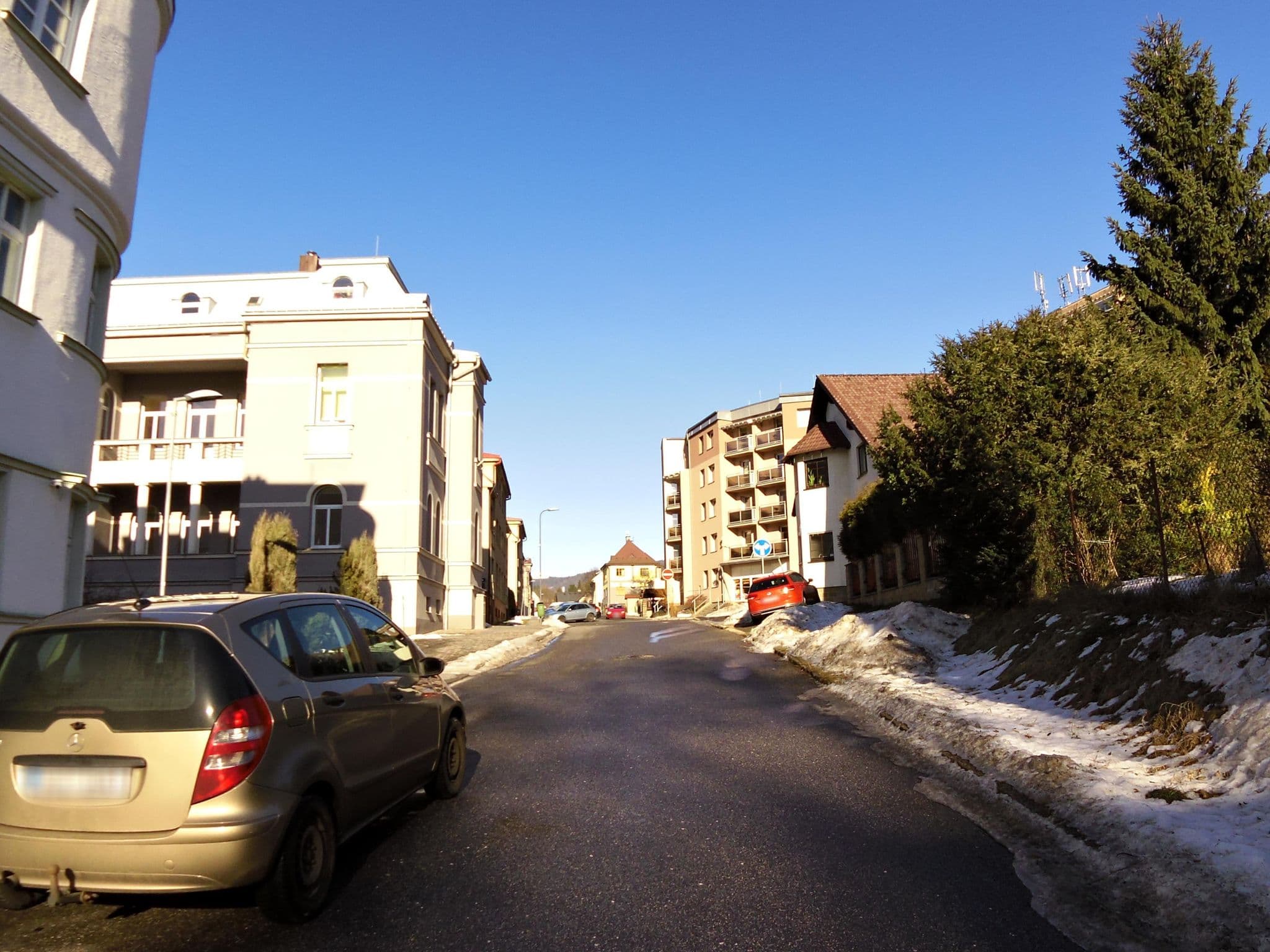 Street view near Hotel Grand, Tanvald — © fell3 (CC BY-SA · Mapillary)
