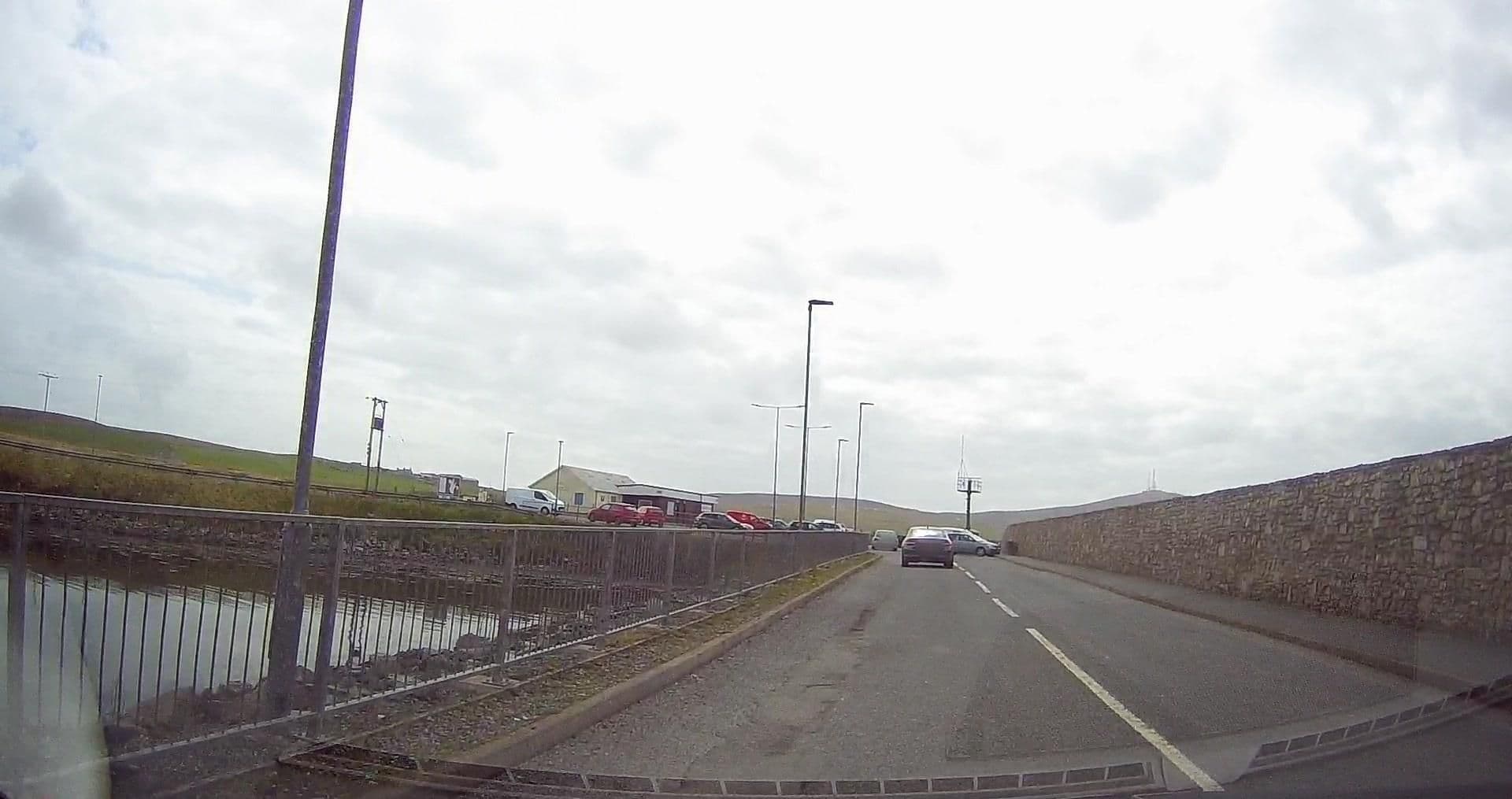 Street view near Bressay Lighthouse, Lerwick — © tallguy (CC BY-SA · Mapillary)