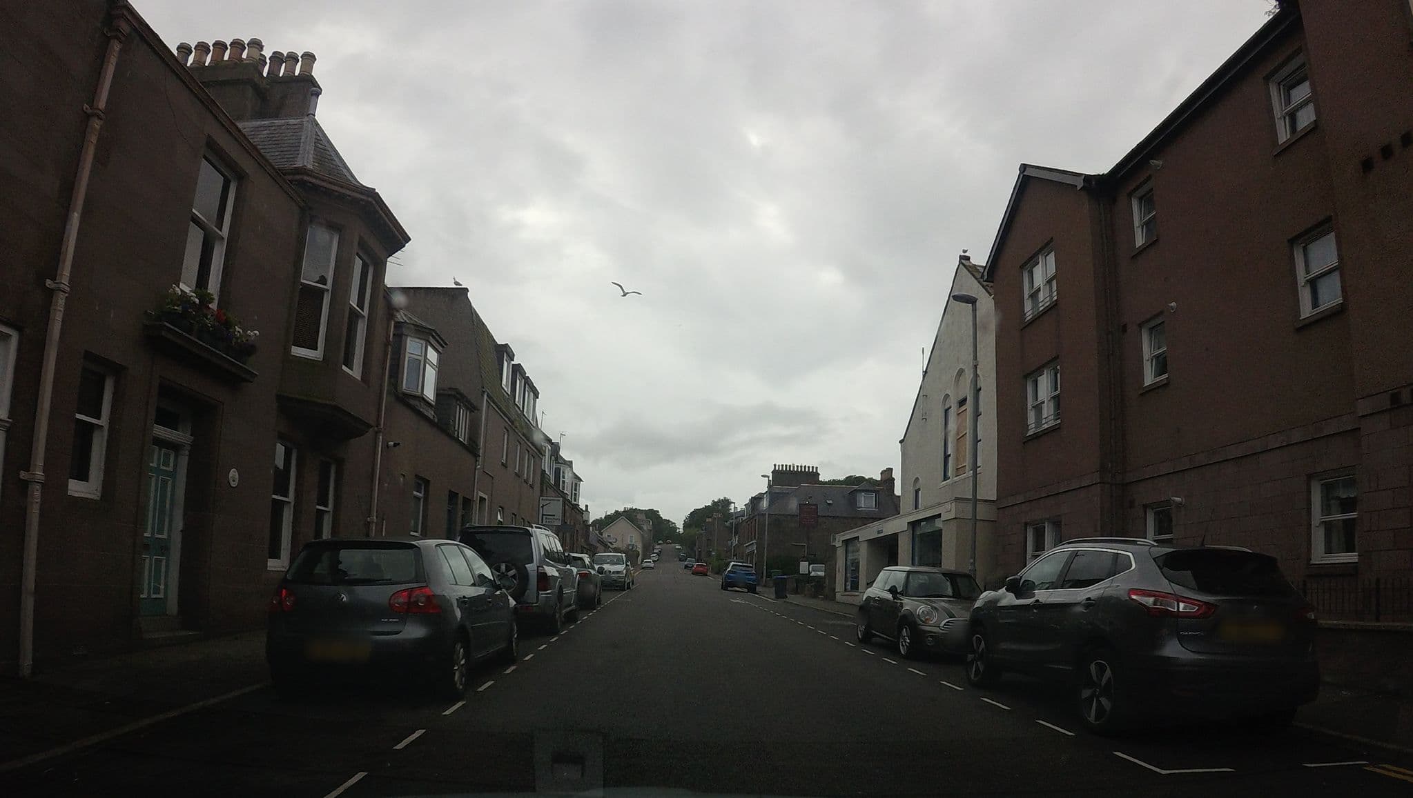 Street view near Braemar Guest House, Stonehaven — © hobgoblin (CC BY-SA · Mapillary)