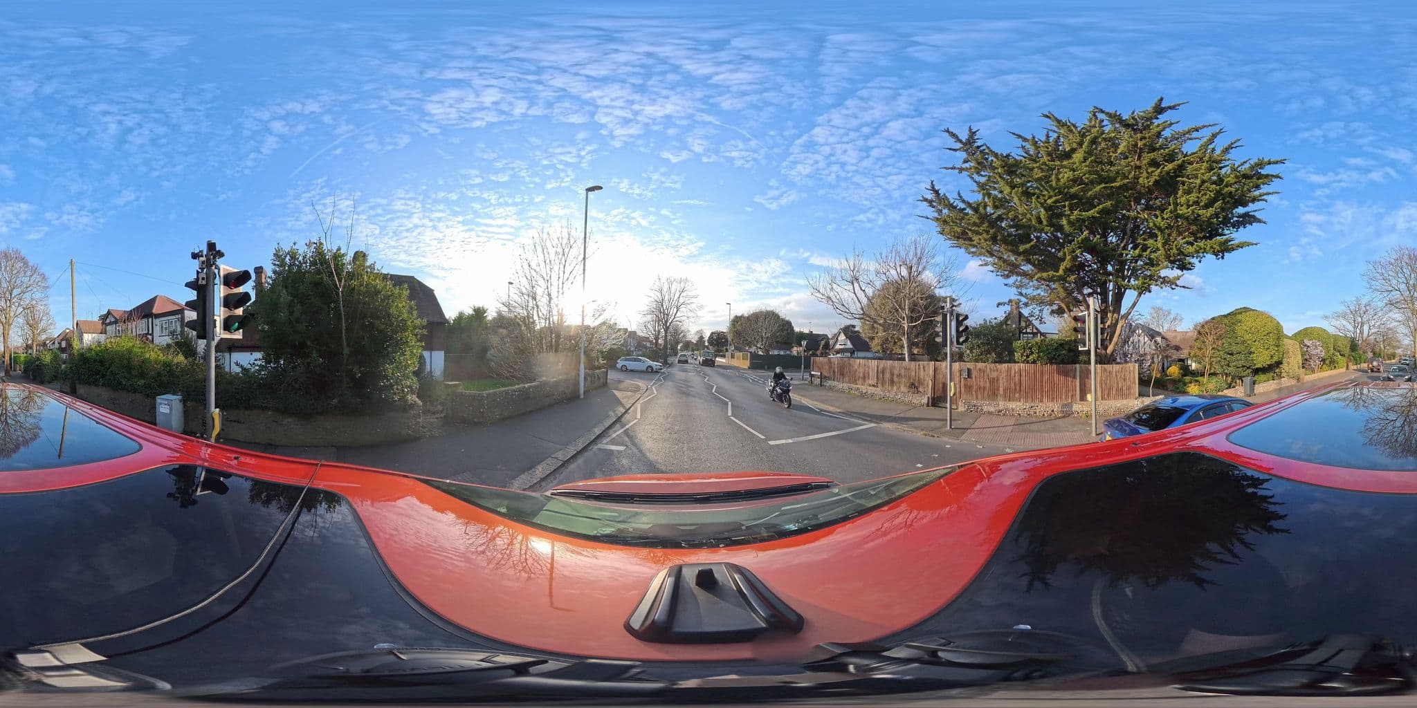 Street view near The Old Guard House, Broadwater — © BlizzardBorn42Car (CC BY-SA · Mapillary)
