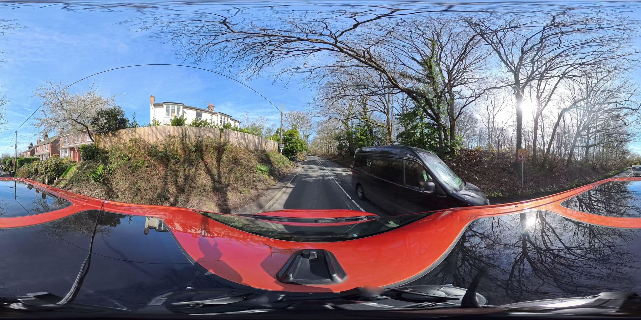 Street view near Netherby B & B, Cuckfield — © BlizzardBorn42Car (CC BY-SA · Mapillary)