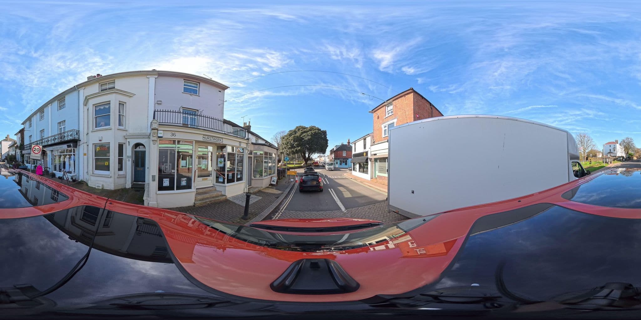 Street view near Morleys Rooms - Located in the heart of Hurstpierpoint, Hurstpierpoint — © BlizzardBorn42Car (CC BY-SA · Mapillary)