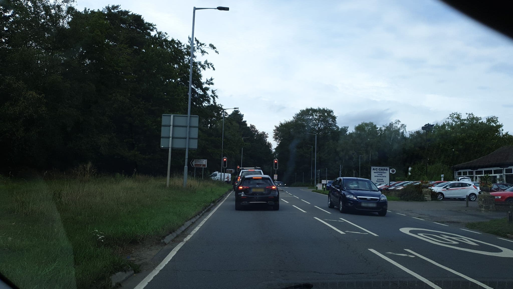 Street view near Greene King, Forest Row — © jamesa60 (CC BY-SA · Mapillary)