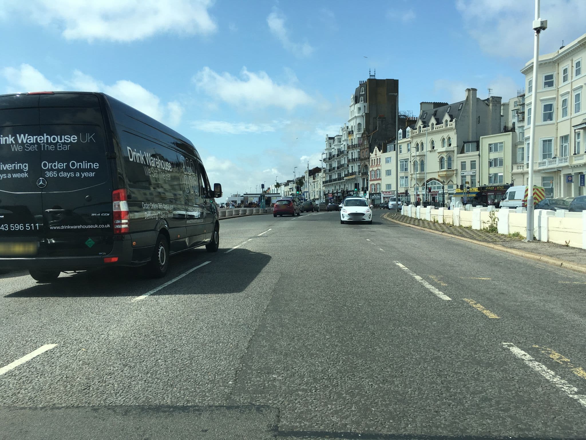Street view near The Europa Hotel, Hastings — © southglos (CC BY-SA · Mapillary)