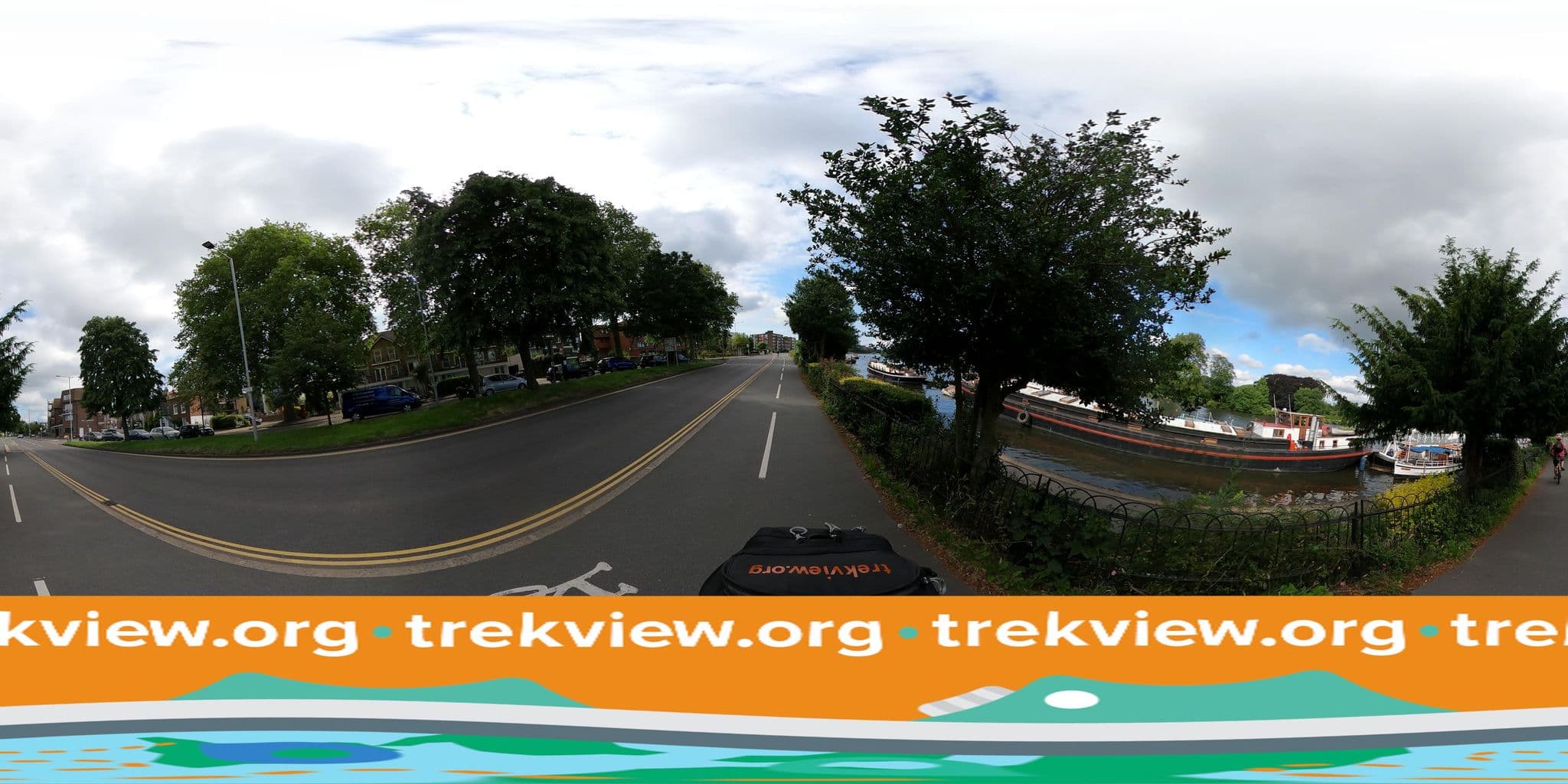 Street view near Patricia Crowley, Kingston upon Thames — © trekviewed (CC BY-SA · Mapillary)