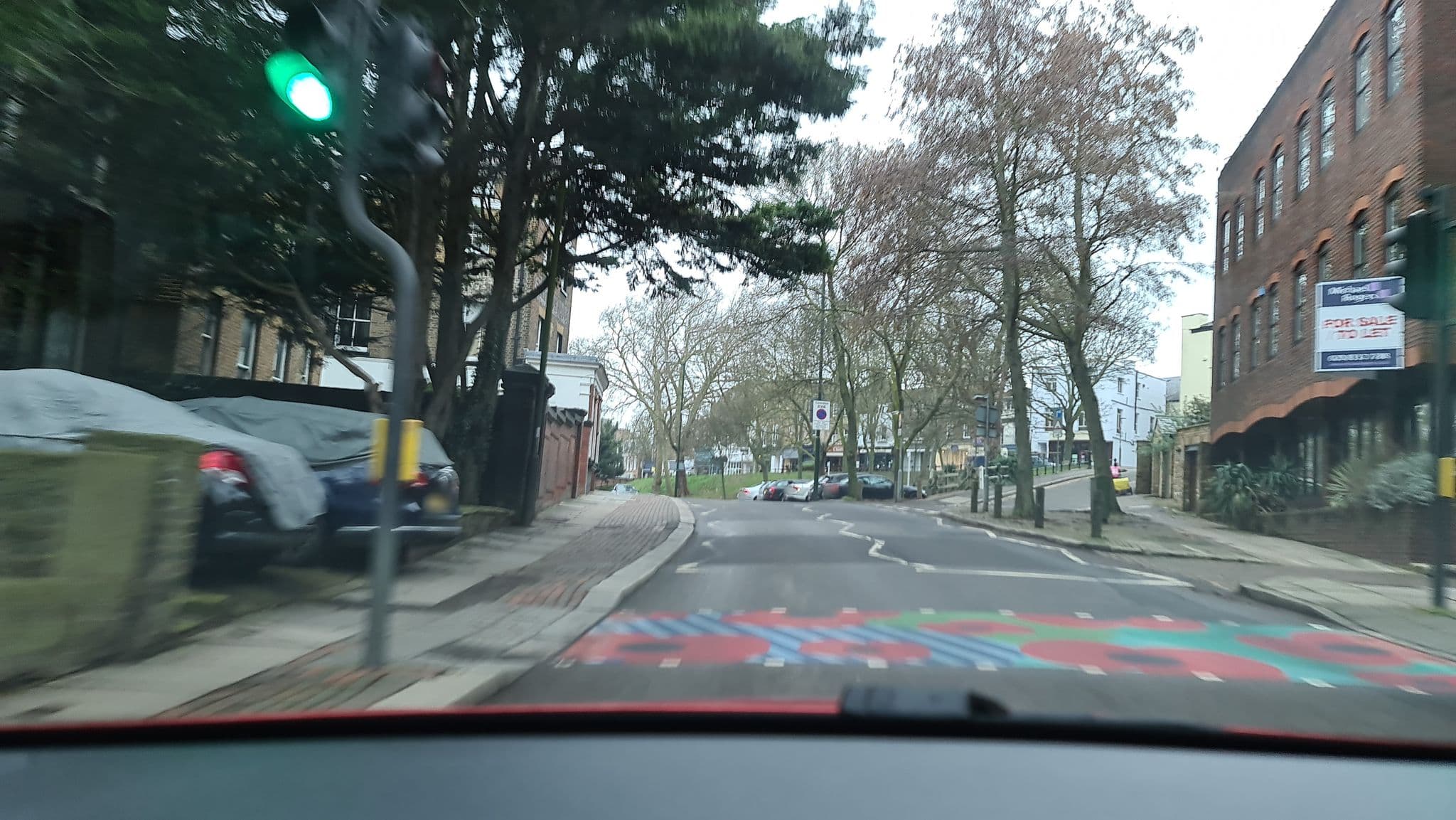 Street view near Hobart Hall Guest House, Richmond — © alexanderar (CC BY-SA · Mapillary)