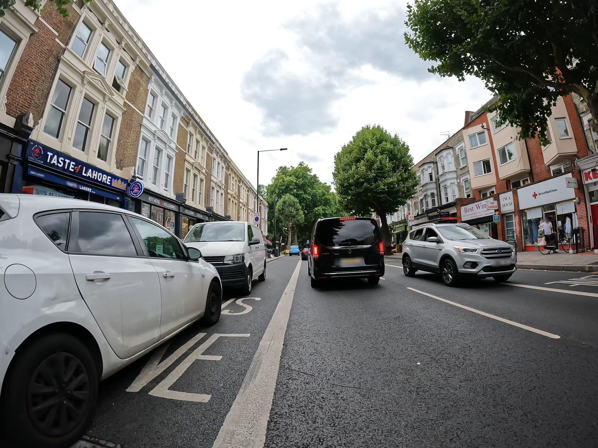 Street view near Royal Guest House 2, Shepherds Bush — © erias (CC BY-SA · Mapillary)