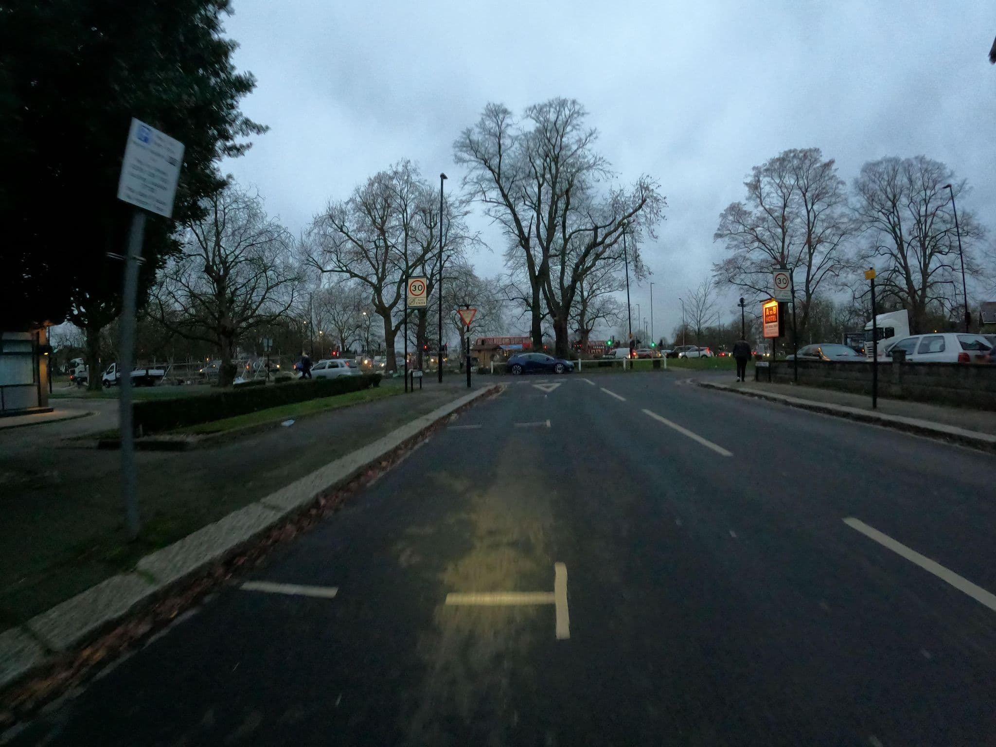 Street view near Ramada Jarvis, Ealing Common — © milhouse (CC BY-SA · Mapillary)