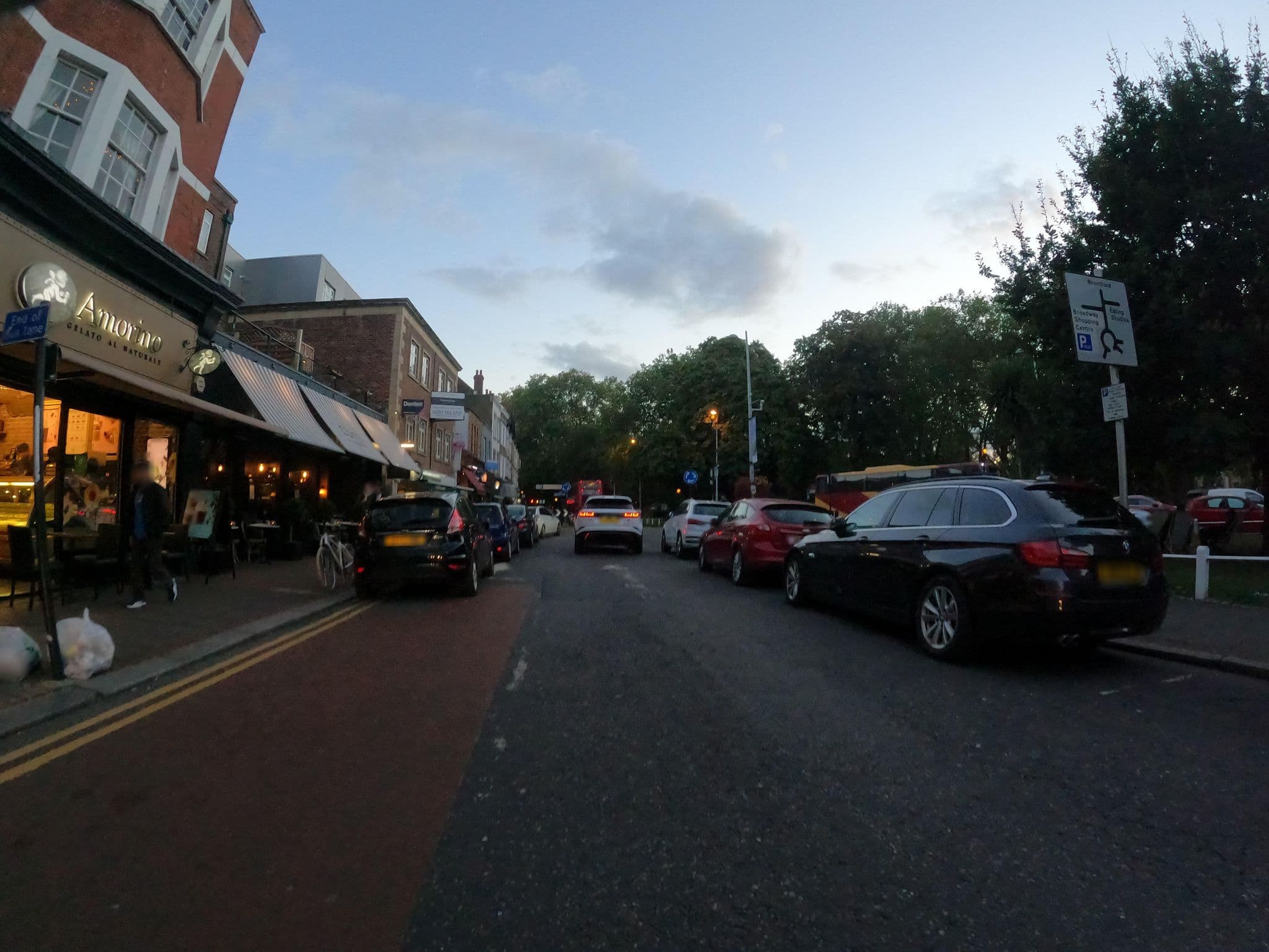 Street view near Whitbread Group, Ealing Common — © milhouse (CC BY-SA · Mapillary)