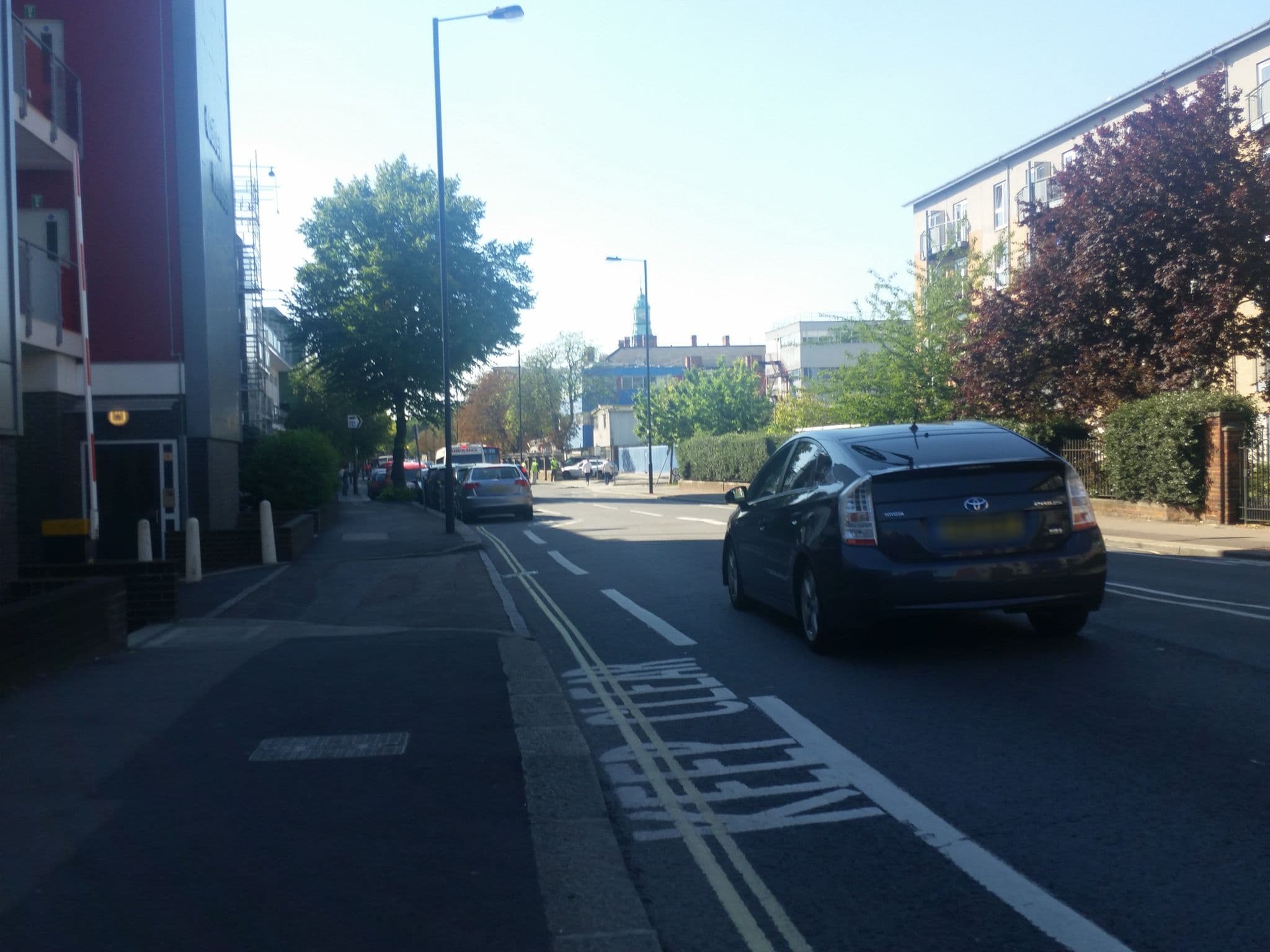 Street view near Clement Danes House, Shepherds Bush — © matth81 (CC BY-SA · Mapillary)
