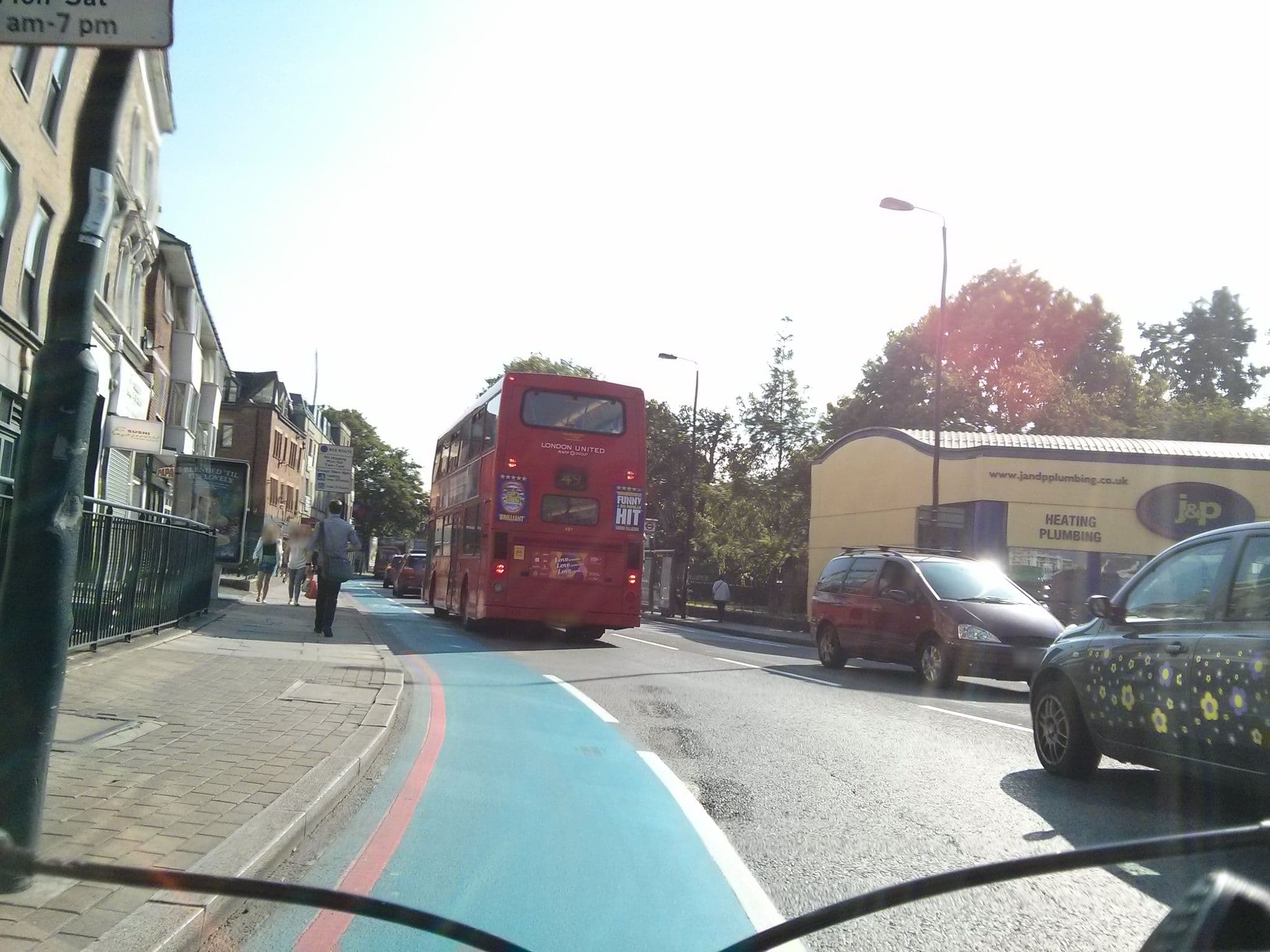 Street view near Light Human Hotels, Latchmere — © ecatmur (CC BY-SA · Mapillary)