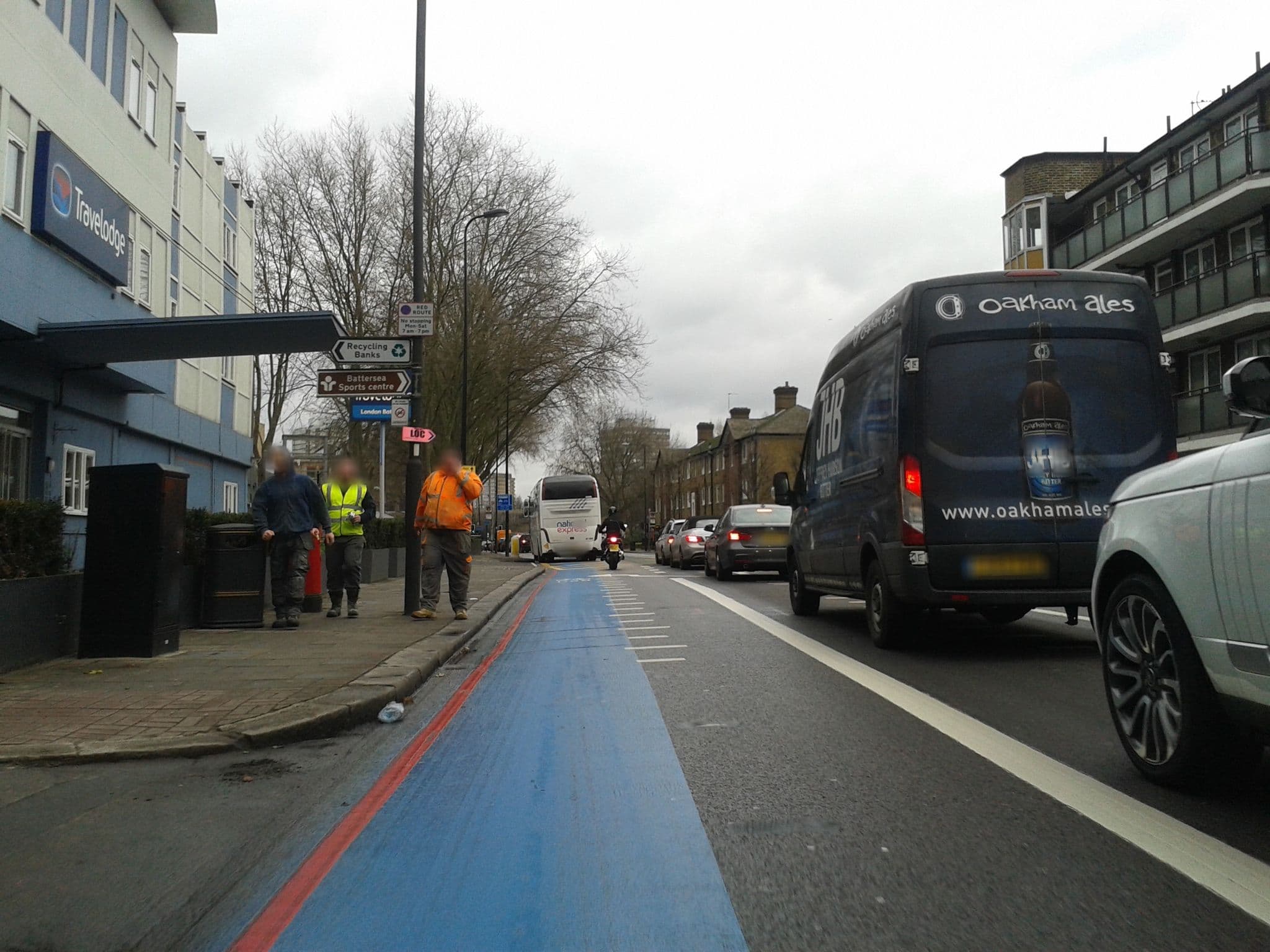 Street view near My Hotel For The Week ;o) (Zac), Latchmere — © cyclestreets (CC BY-SA · Mapillary)