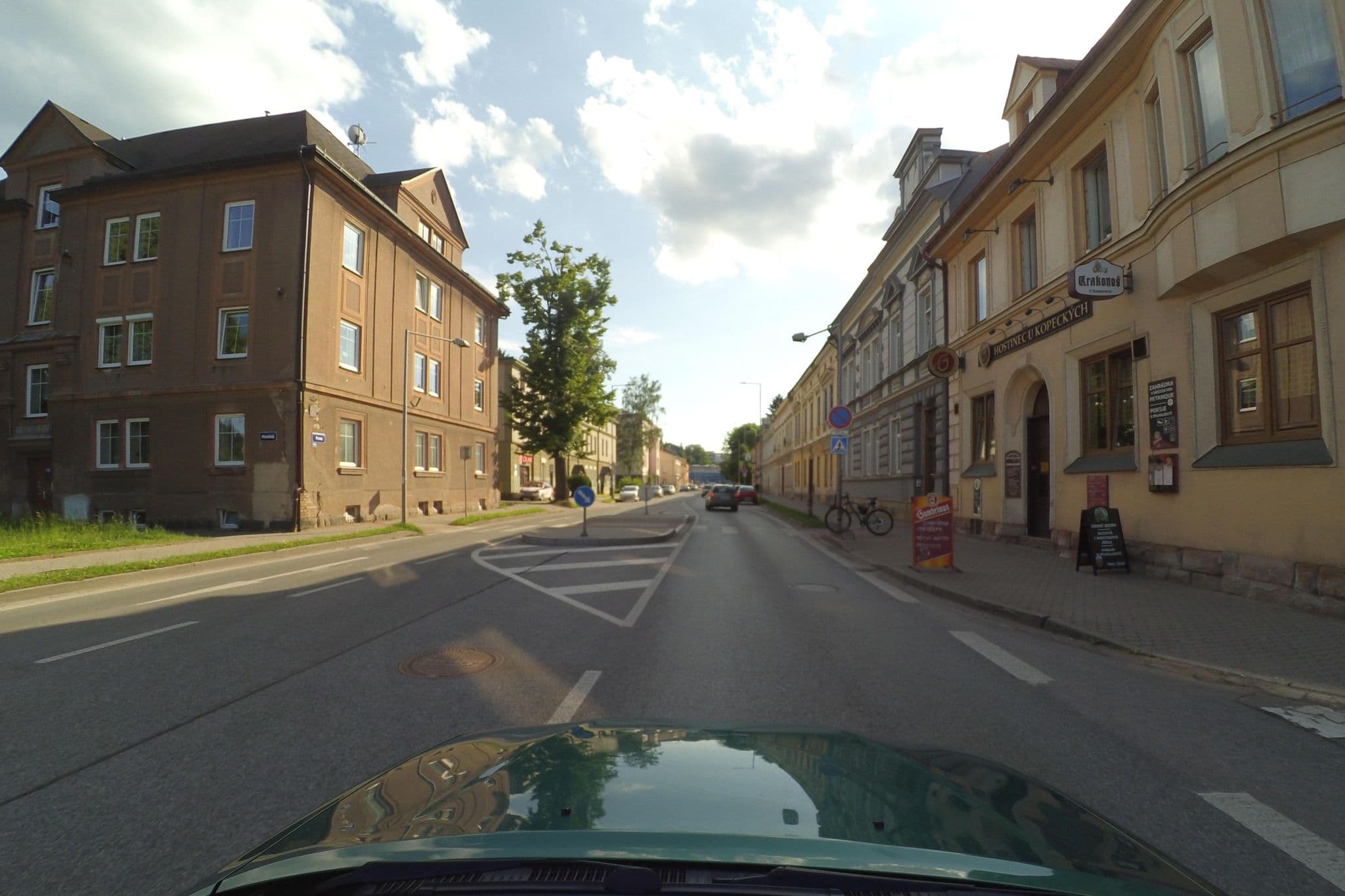 Street view near Hostinec u Kopeckých, Trutnov — © wegavision (CC BY-SA · Mapillary)