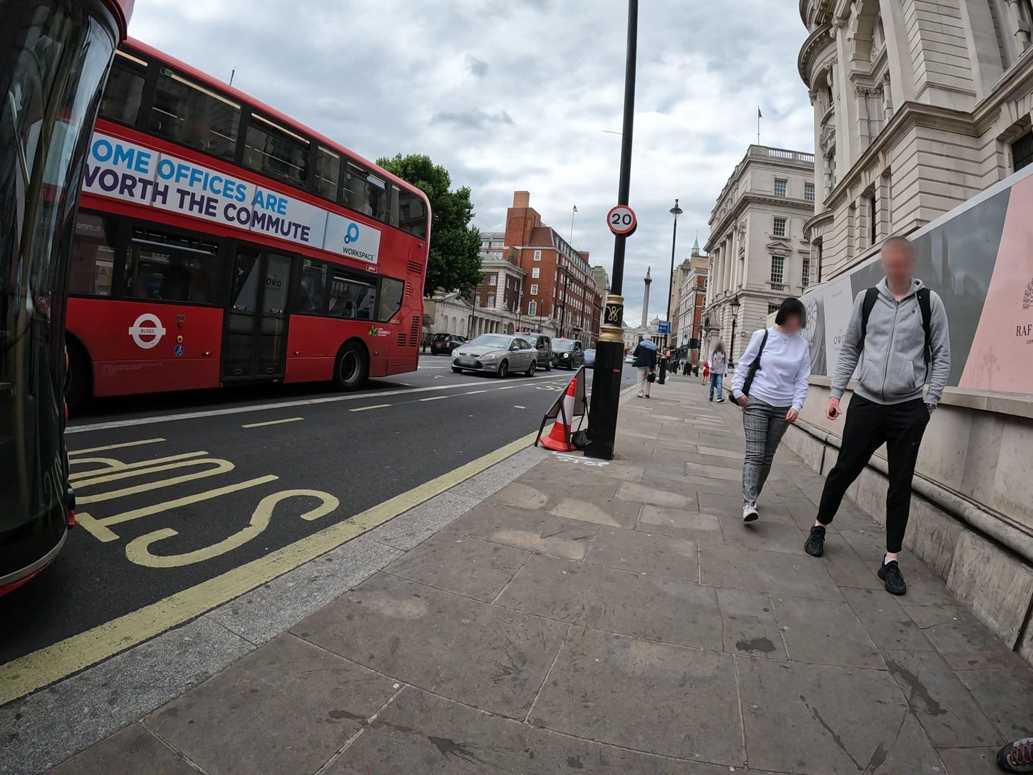 Street view near Raffles London at The OWO, London — © erias (CC BY-SA · Mapillary)