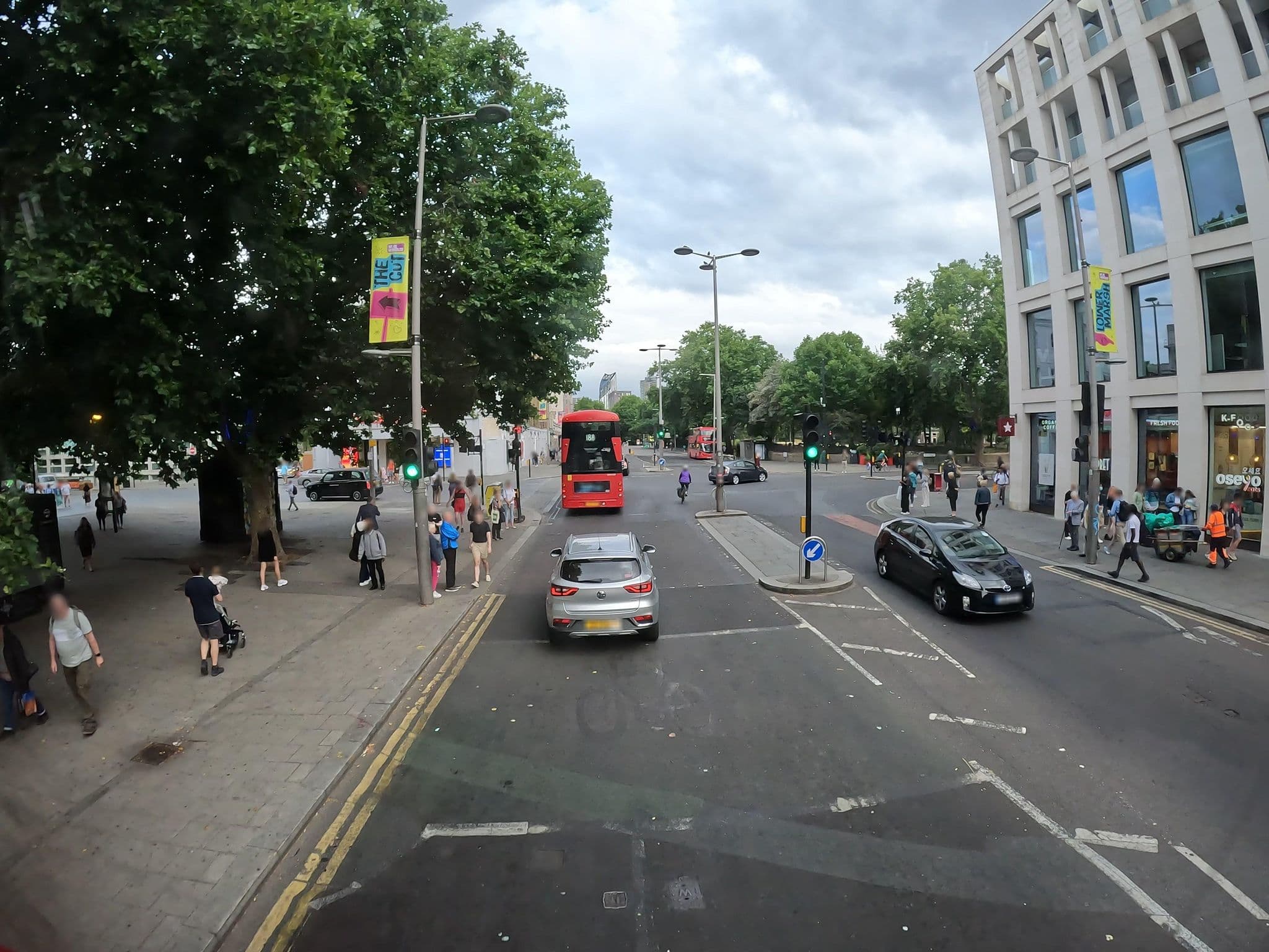 Street view near Stayo Waterloo, Lambeth — © erias (CC BY-SA · Mapillary)