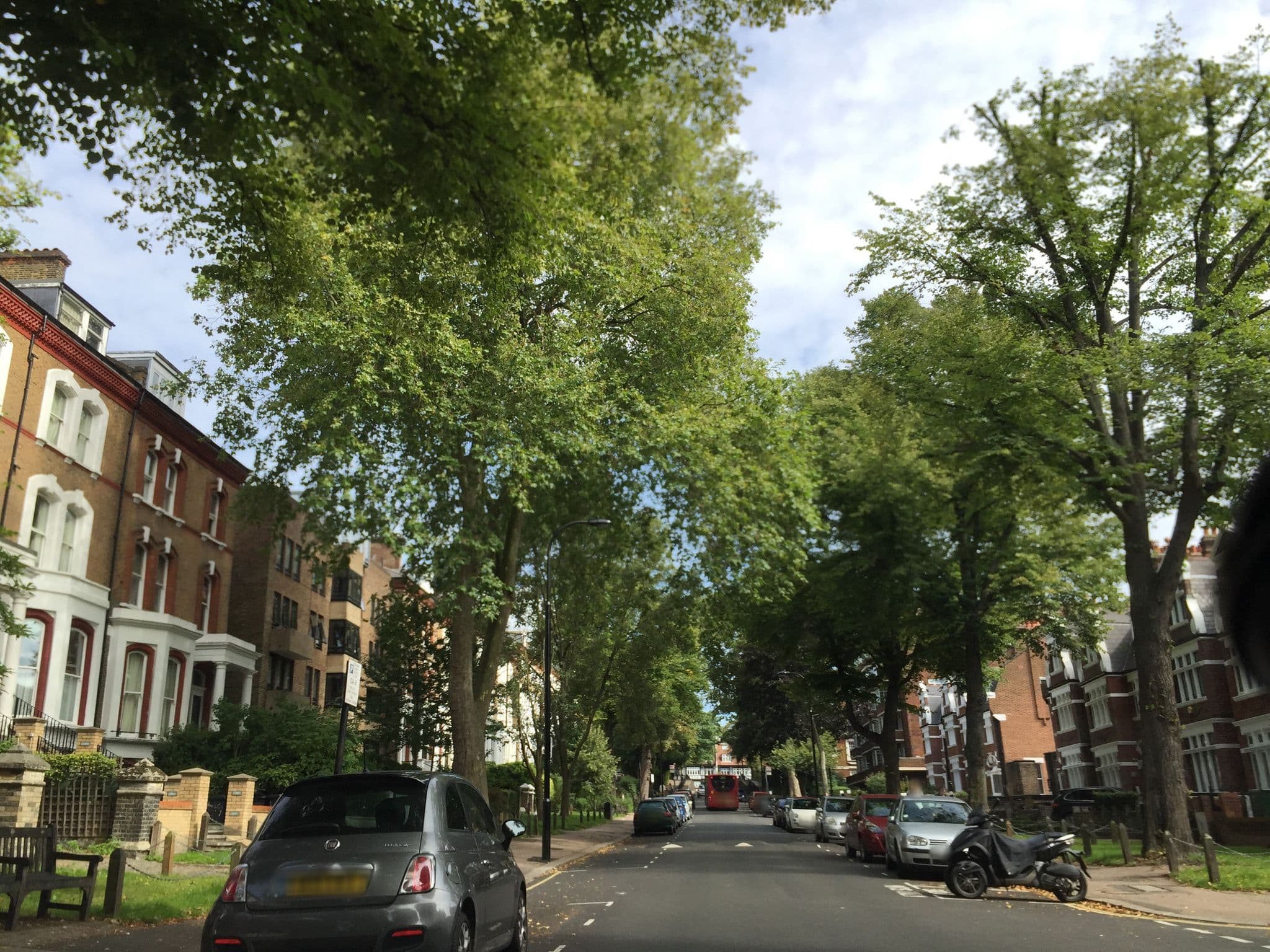 Street view near Welby Studios, Belsize Park — © tcoppel (CC BY-SA · Mapillary)