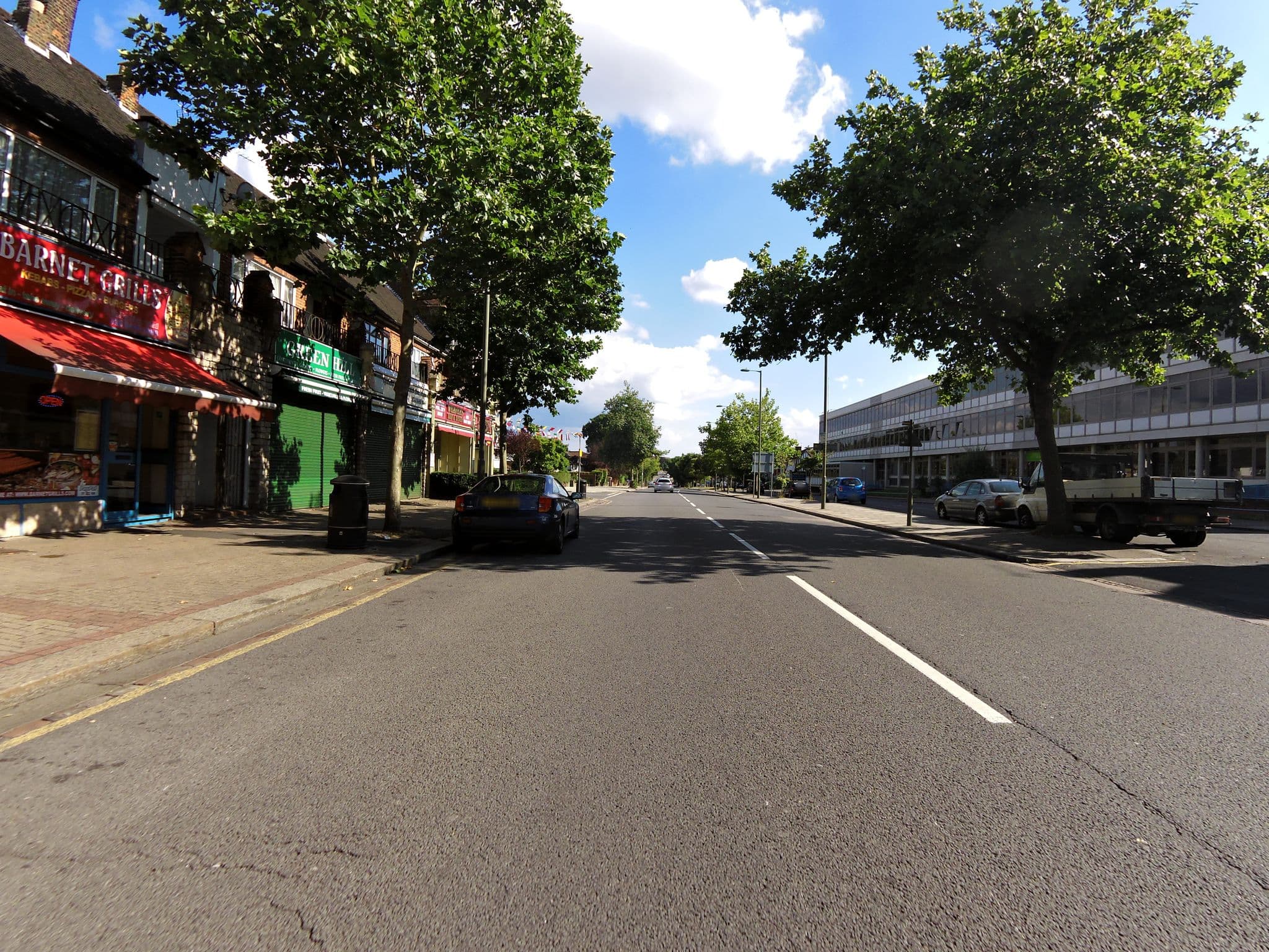 Street view near Greenhill Bed & Breakfast, New Barnet — © smsm1 (CC BY-SA · Mapillary)