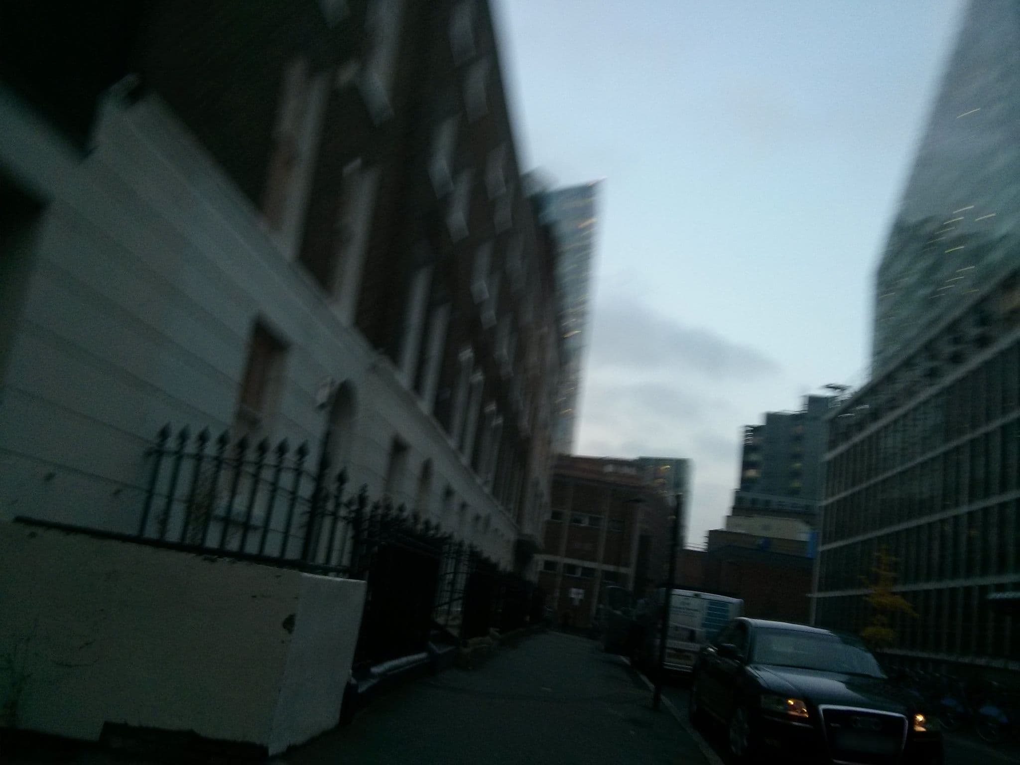 Street view near The Napoleon Hotel, Barbican — © ecatmur (CC BY-SA · Mapillary)