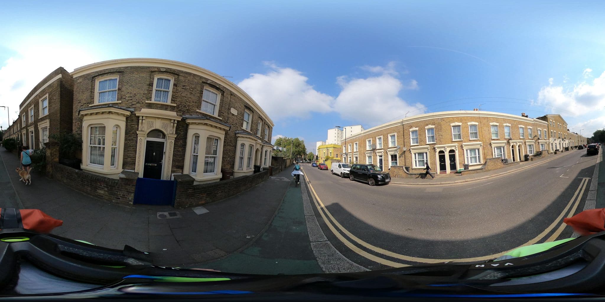 Street view near Kenton House Hotel, Bethnal Green — © Stefdegreef (CC BY-SA · Mapillary)
