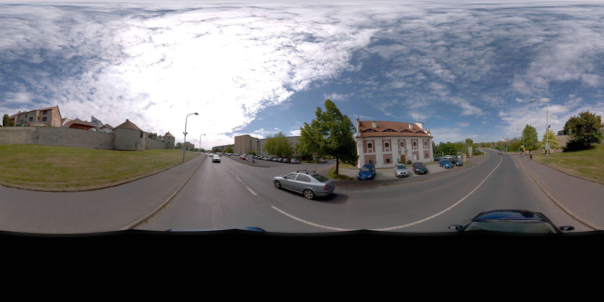 Street view near Barokní Špitál, Louny — © jeffreymartin (CC BY-SA · Mapillary)