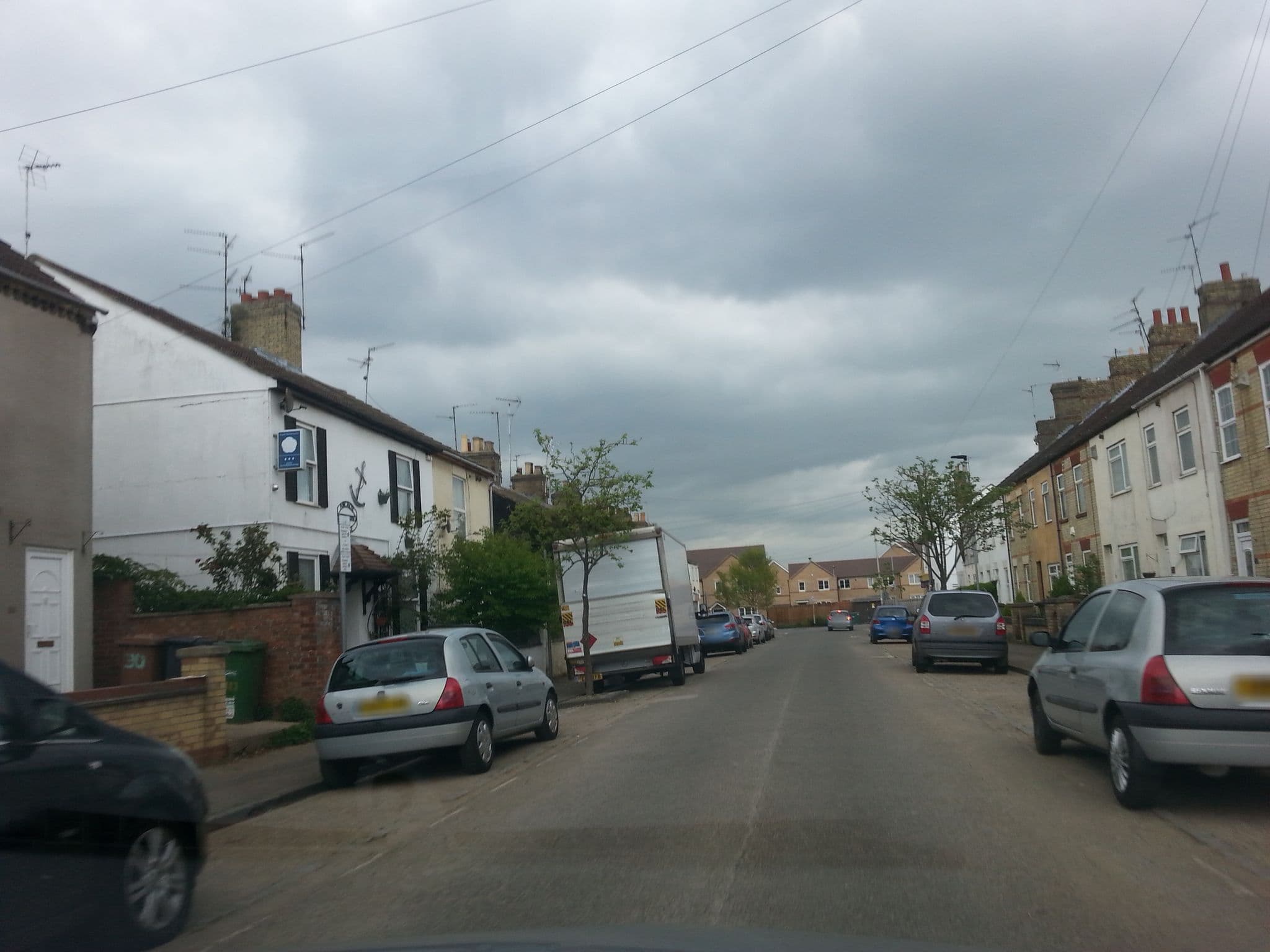 Street view near The Anchor Lodge, Peterborough — © adam2 (CC BY-SA · Mapillary)