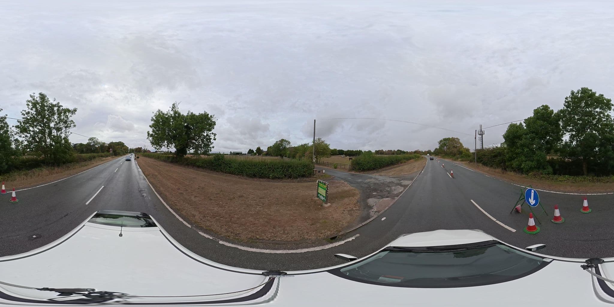 Street view near Glebe Farm Apartments, Wragby — © osmplus_org (CC BY-SA · Mapillary)