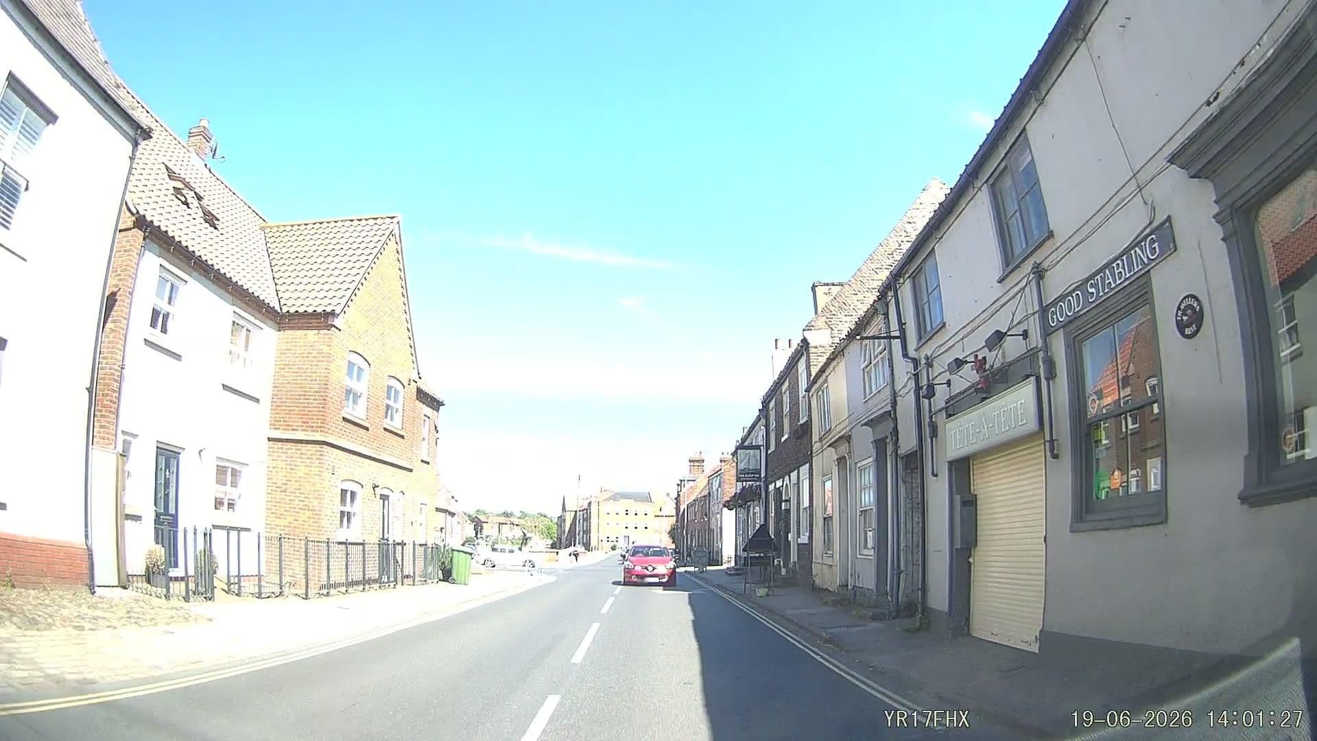 Street view near The Buck Inn, Beverley — © aidan573 (CC BY-SA · Mapillary)