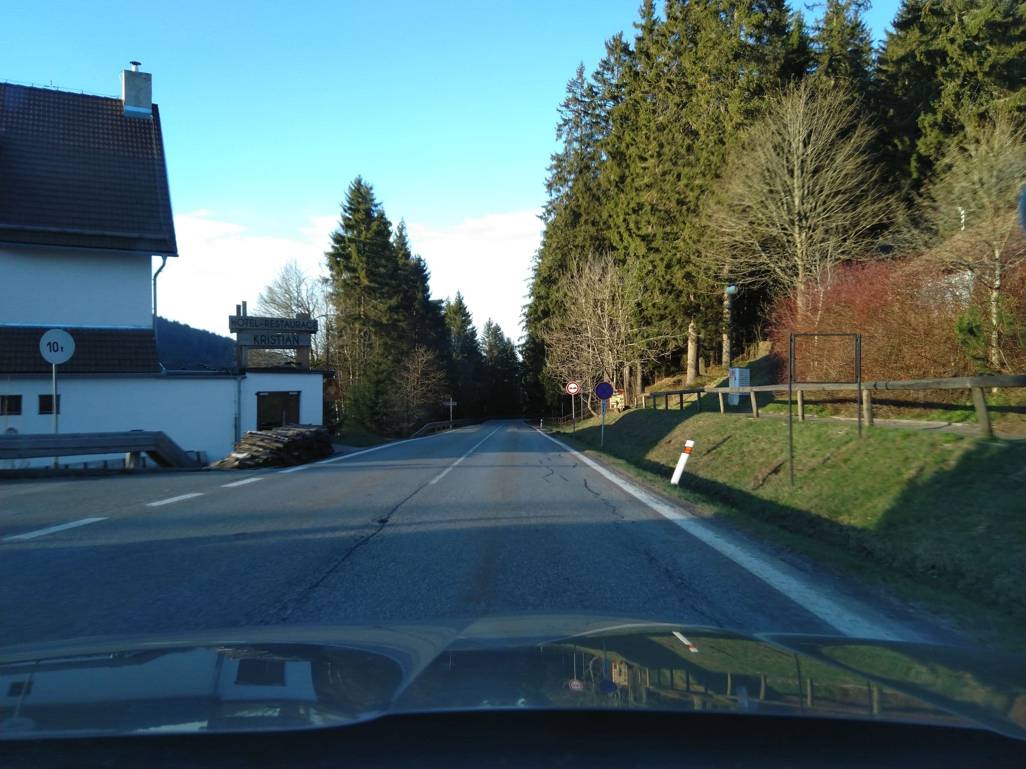 Street view near Hotel Kristian, Vimperk — © vwv (CC BY-SA · Mapillary)