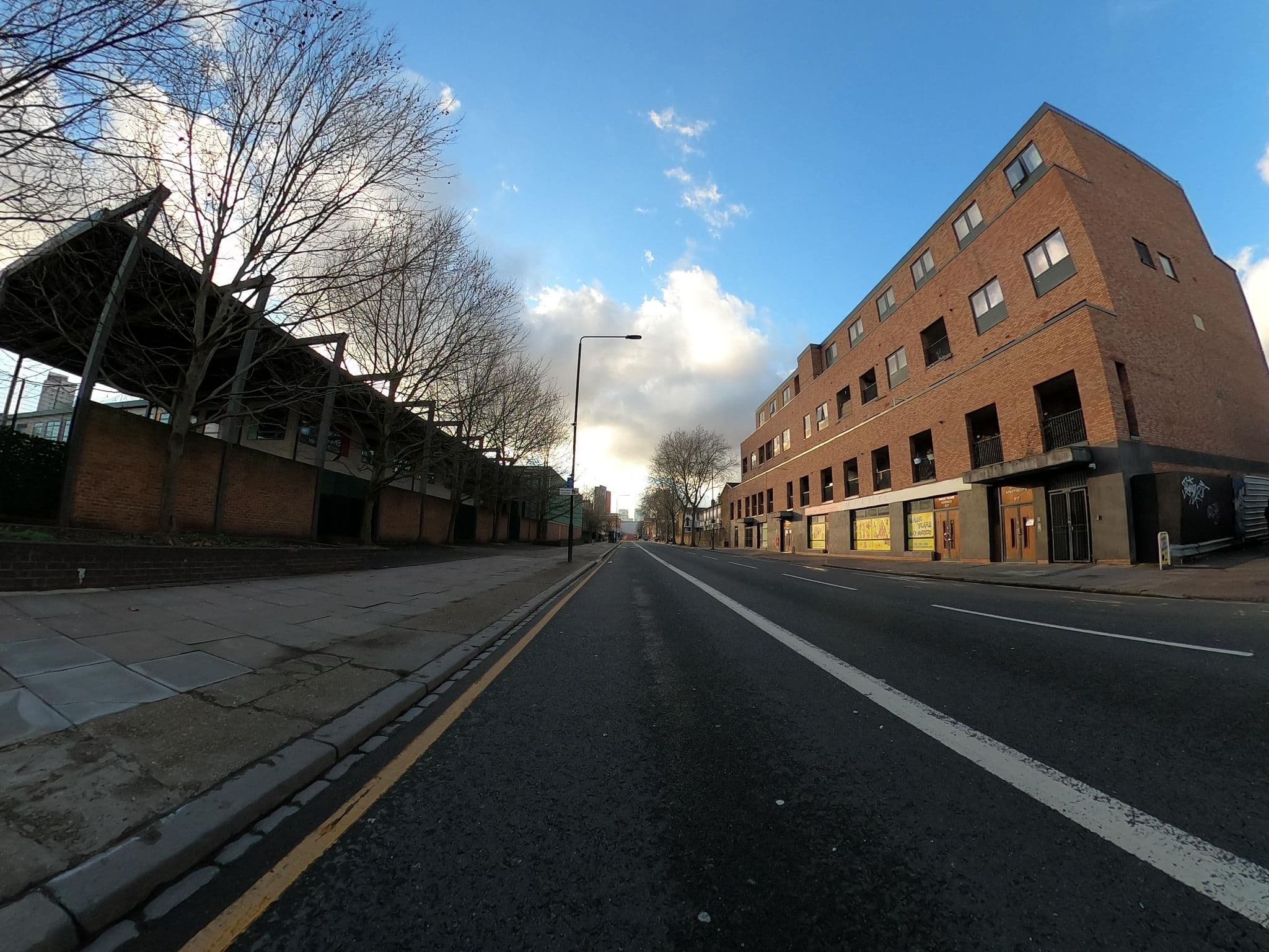 Street view near Canary Heights, Canning Town — © dankarran (CC BY-SA · Mapillary)
