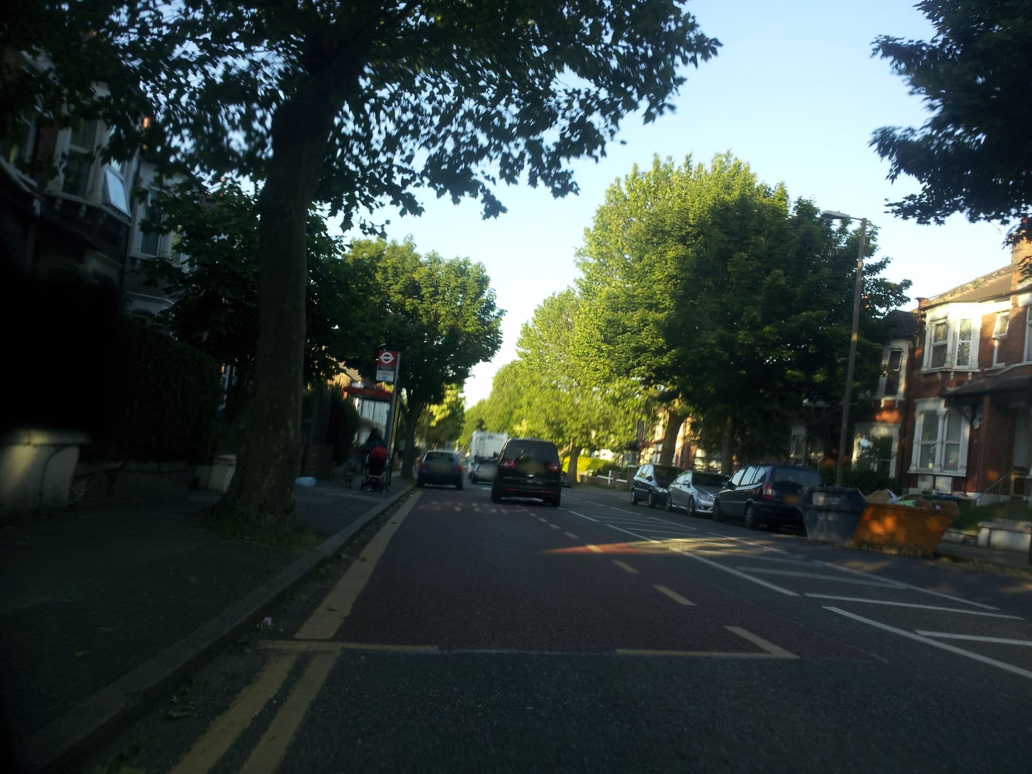 Street view near Charimore Relaxation House, Abbey Wood — © paulbiv (CC BY-SA · Mapillary)